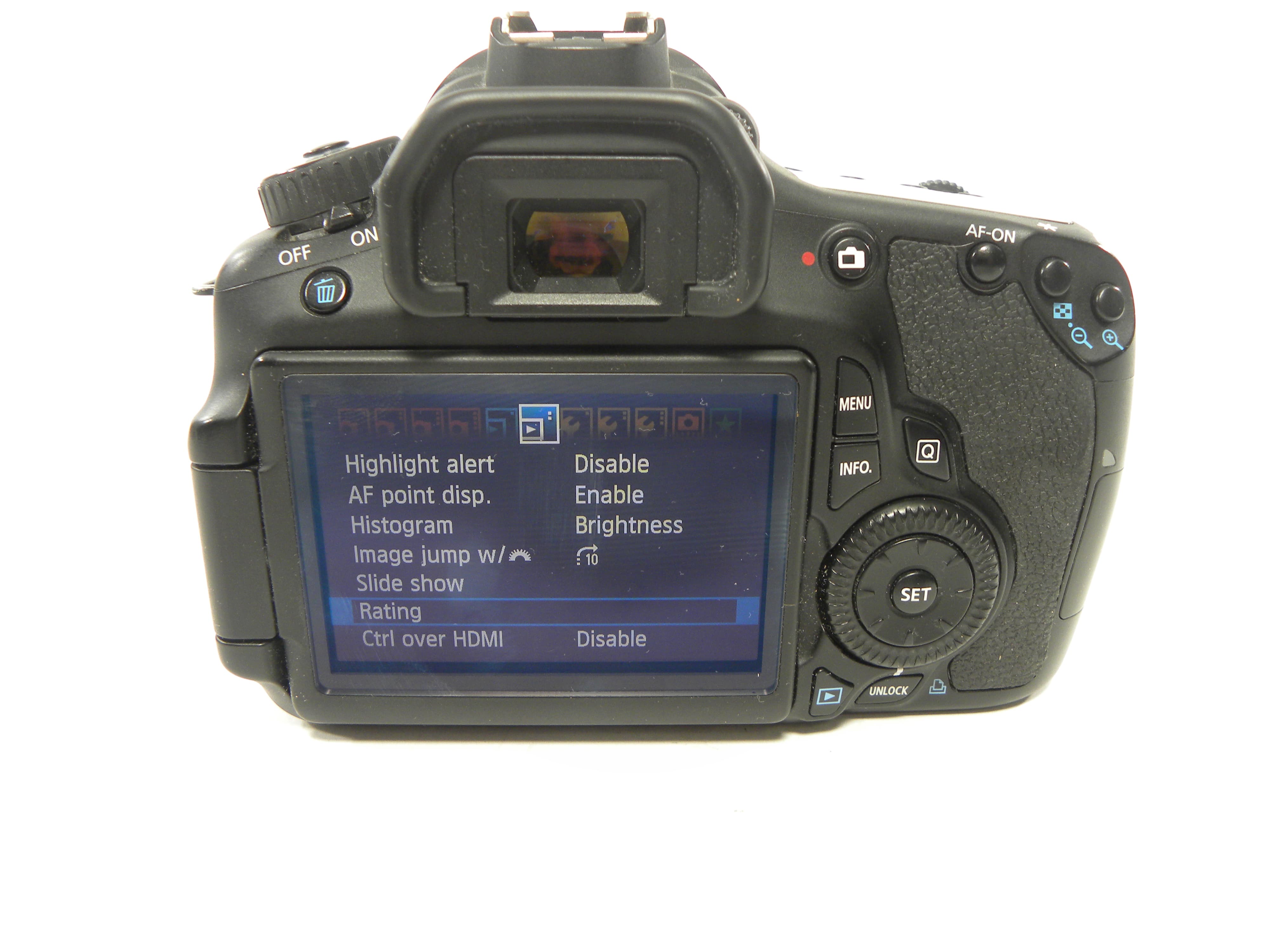 Canon EOS  60D 18mp Digital SLR Body Only Shutter Ct. 36,825 w/BG-E9 Grip