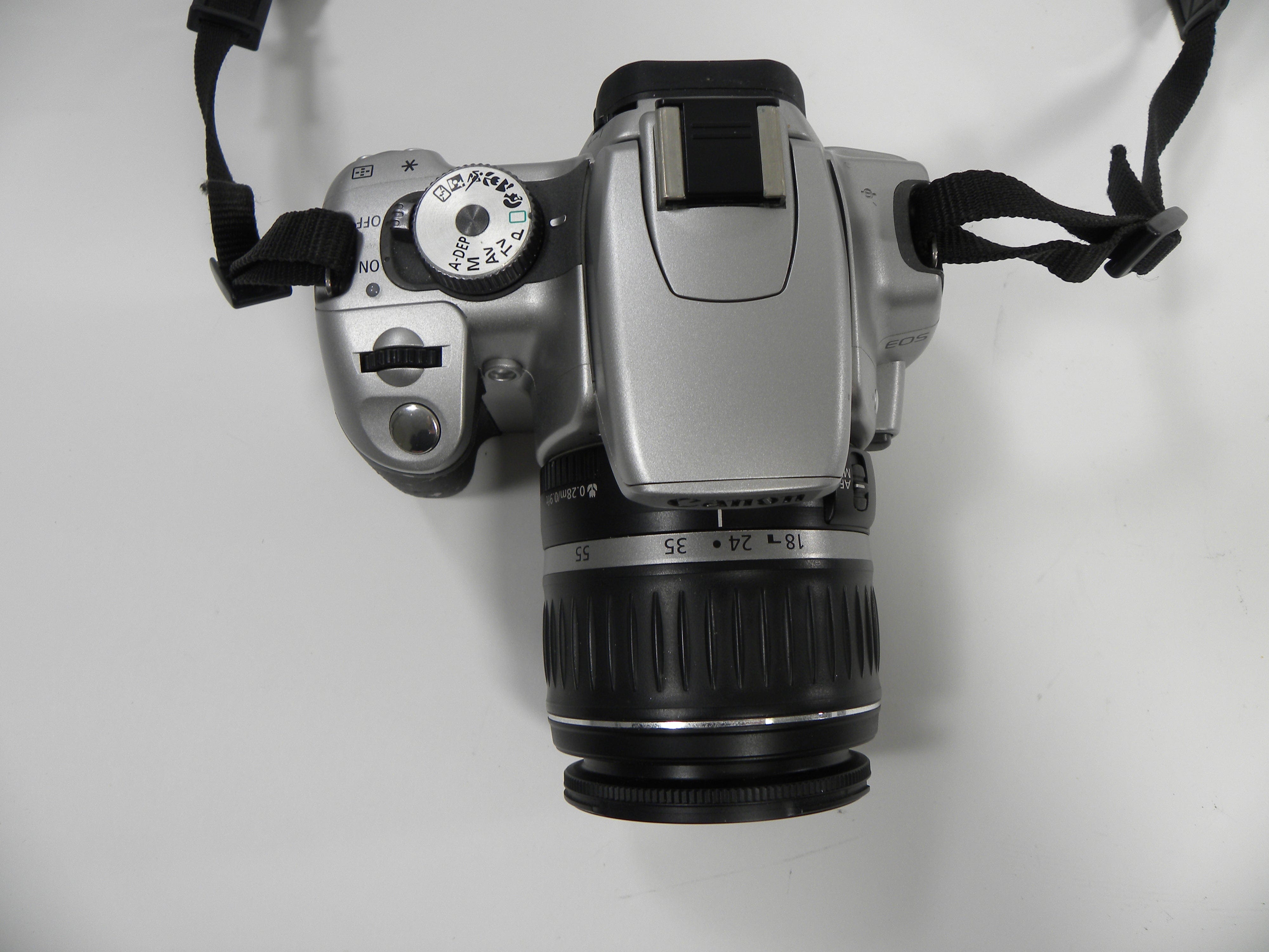 Canon EOS Digital Rebel XTi 10mp camera w/EF-S 18-55 f3.5-5.6 II