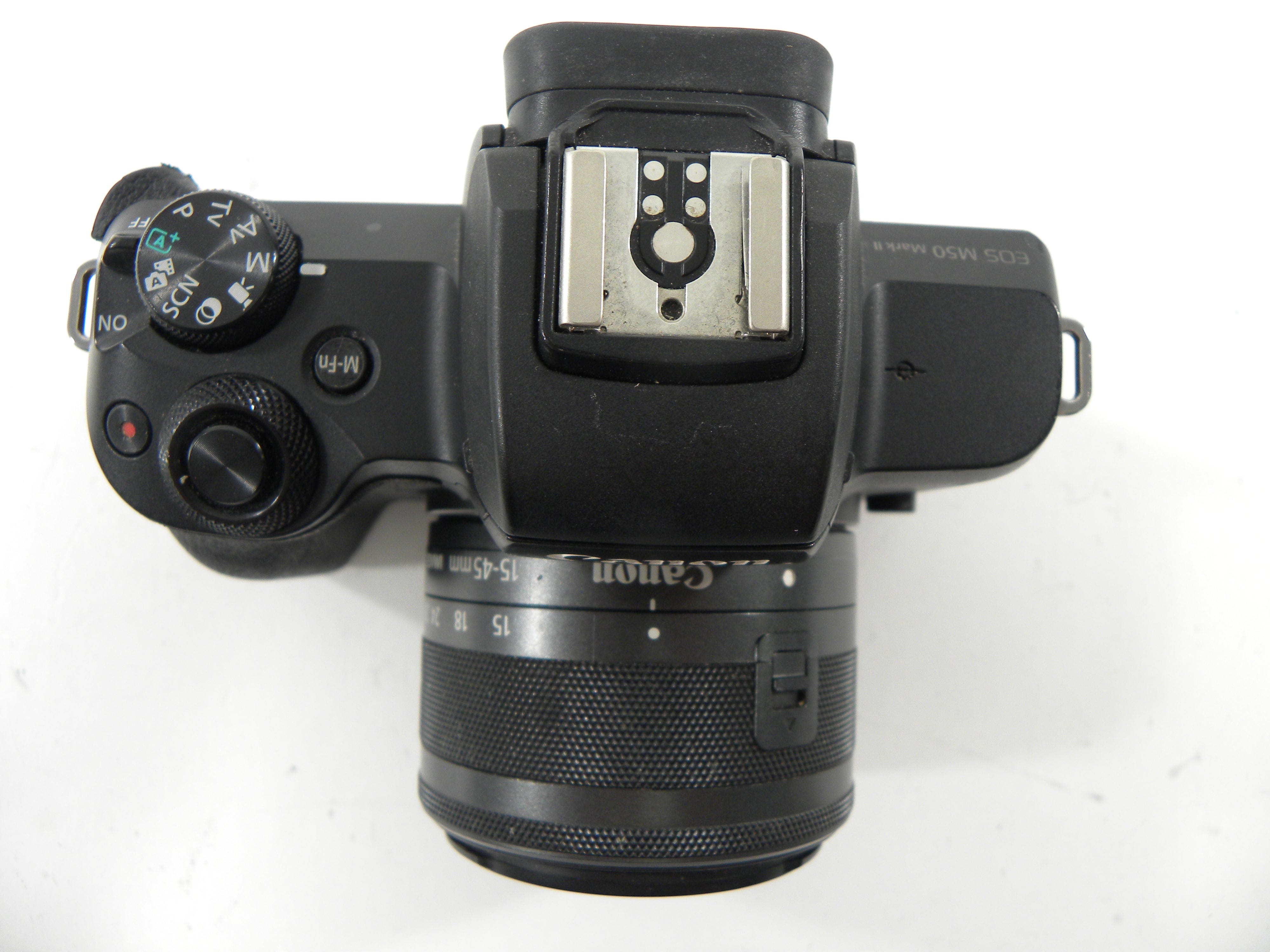 Canon EOS M50 Mark II 24.1mp Mirrorless Digital w/EF-M 15-45 IS STM  AS IS  Read?
