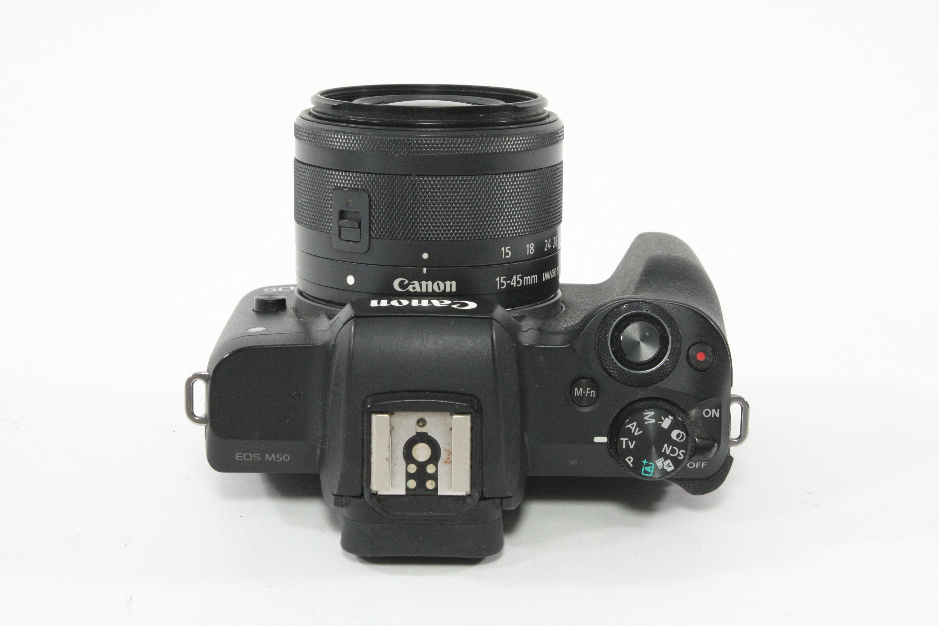 Canon EOS M50 with 15-45mm F3.5-6.3 IS STM Lens - Shutter Count 8000