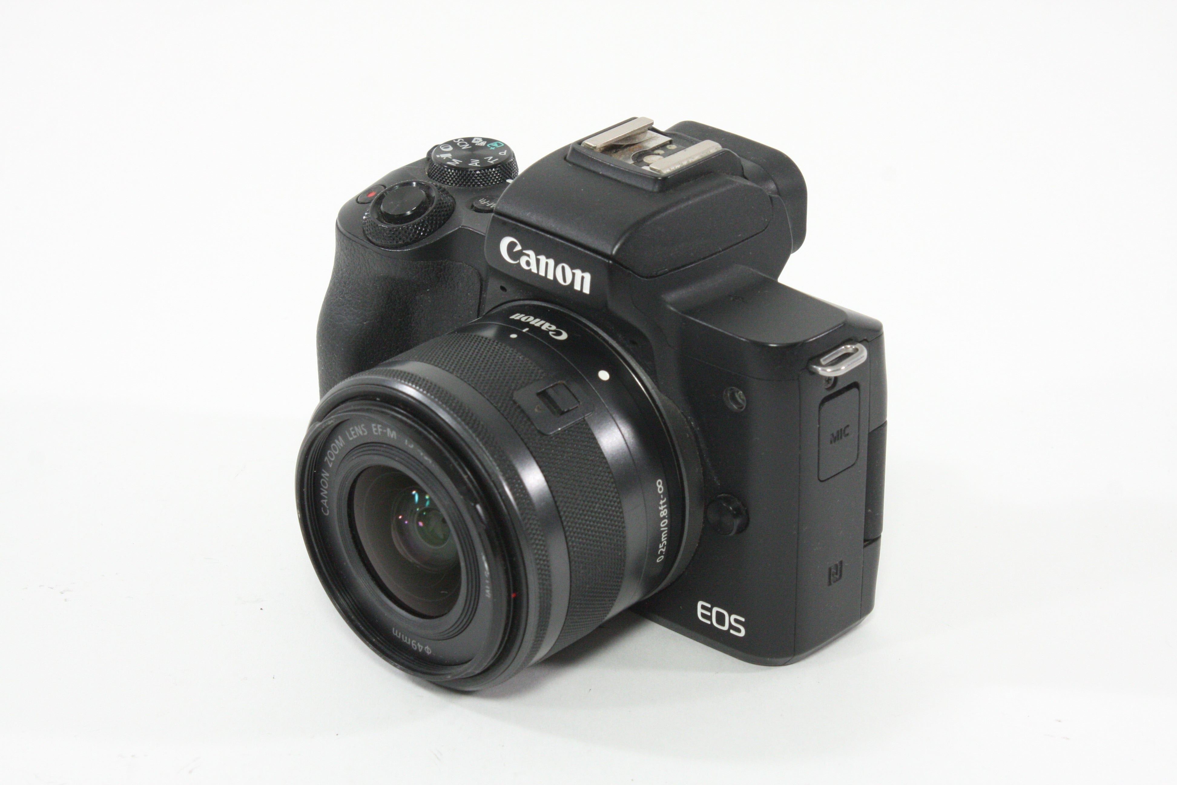 Canon EOS M50 with 15-45mm F3.5-6.3 IS STM Lens - Shutter Count 8000