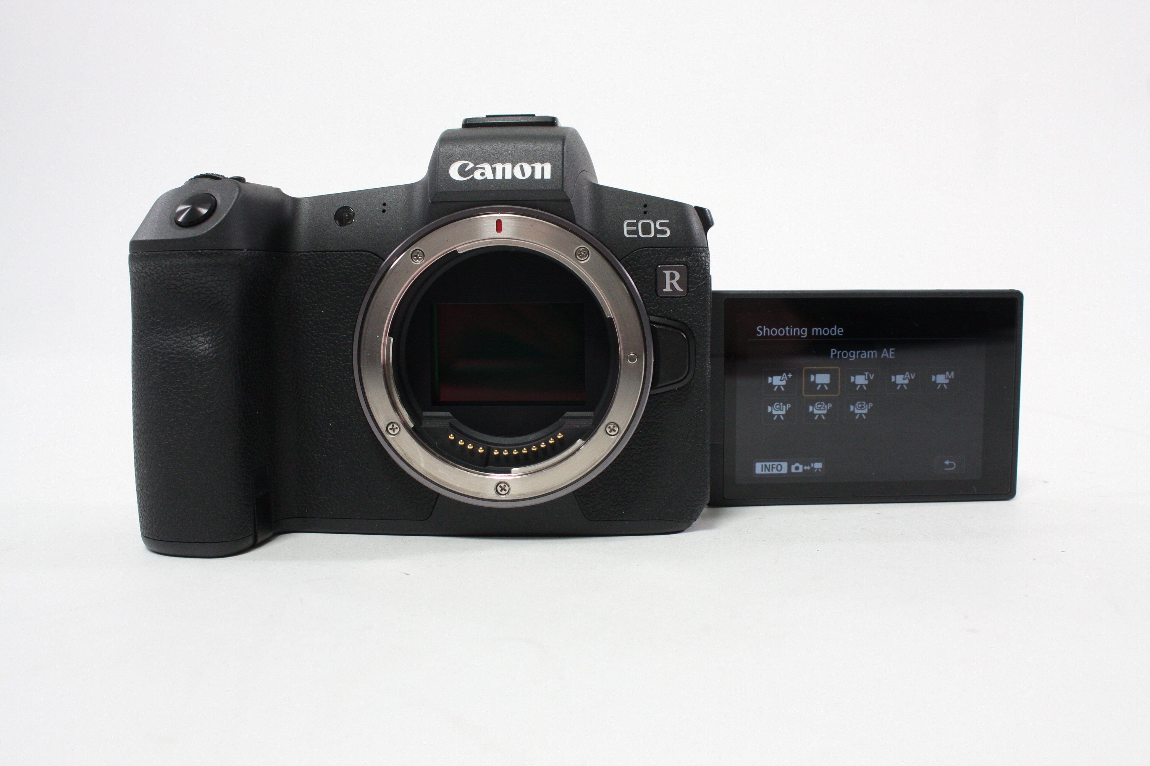 Canon EOS R Mirrorless Digital Camera Body with Pocket Guide and Book Shutter Count <5,000