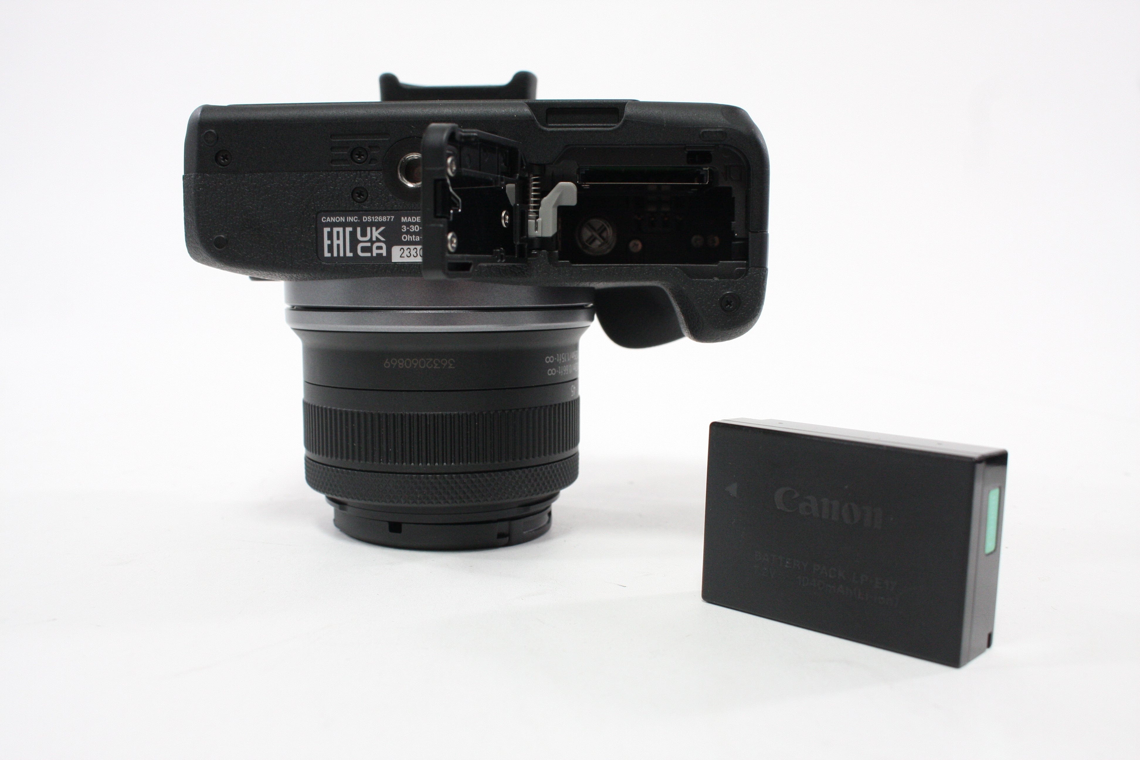 Canon EOS R50 Mirrorless Camera with 18-45mm f/4.5-5.3 IS STM SC 1,000 or less