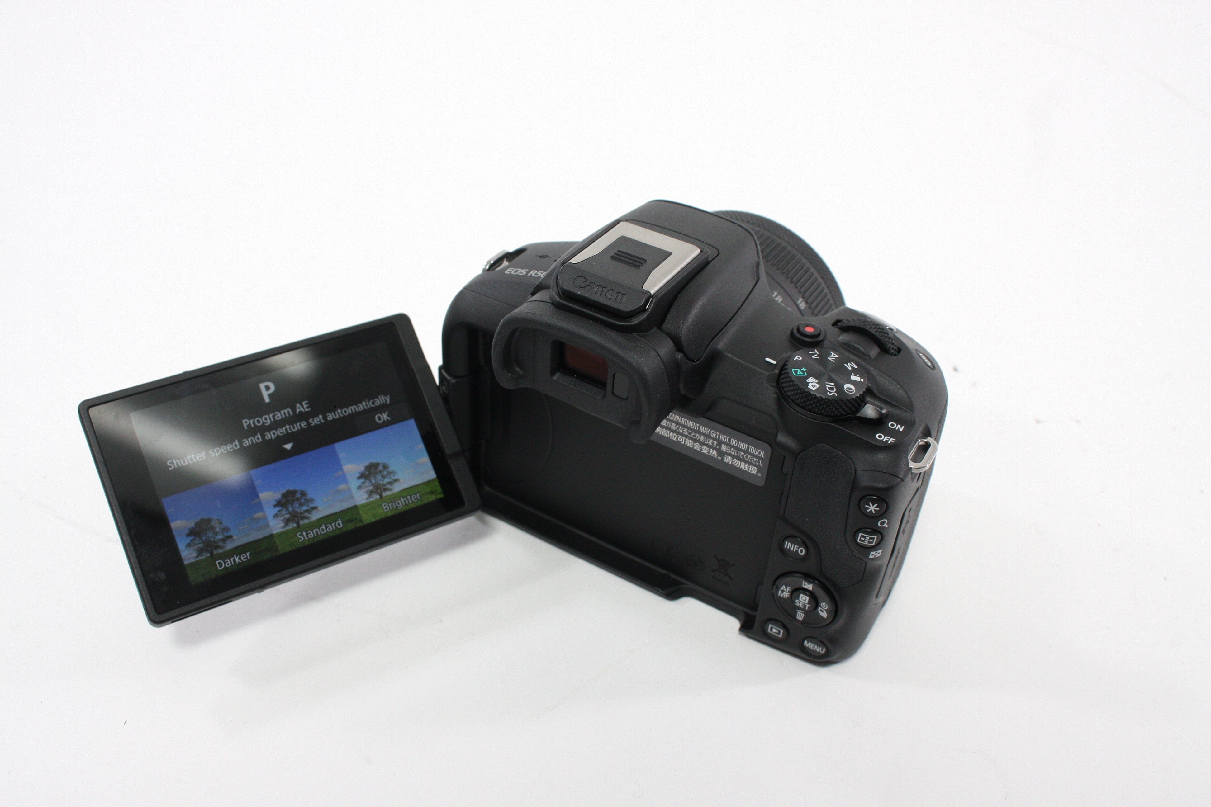 Canon EOS R50 Mirrorless Camera with 18-45mm f/4.5-5.3 IS STM SC 1,000 or less
