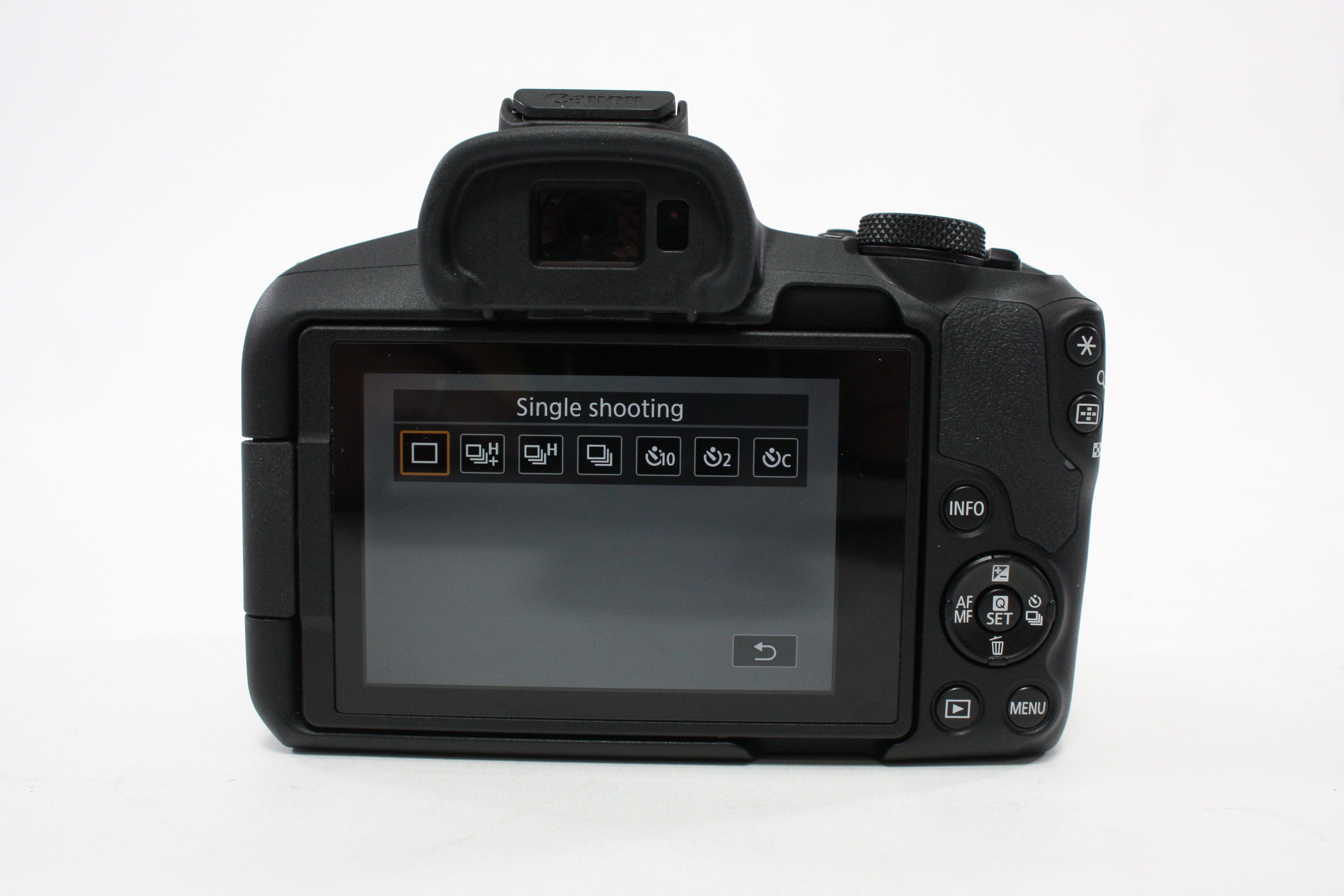 Canon EOS R50 Mirrorless Camera with 18-45mm f/4.5-5.3 IS STM SC 1,000 or less