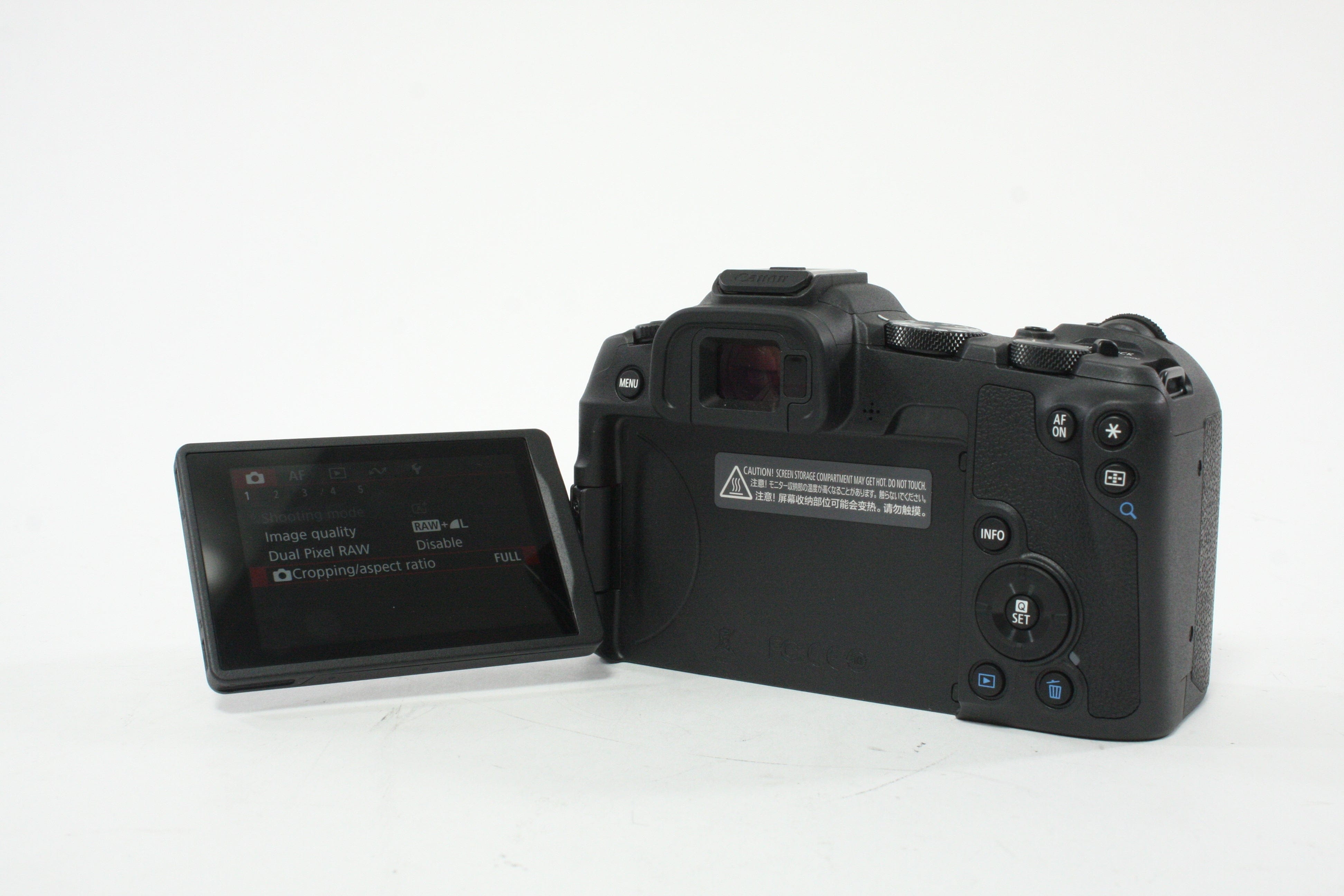 Canon EOS R8 Mirrorless Digital Camera with a Shutter Count less than 1,000
