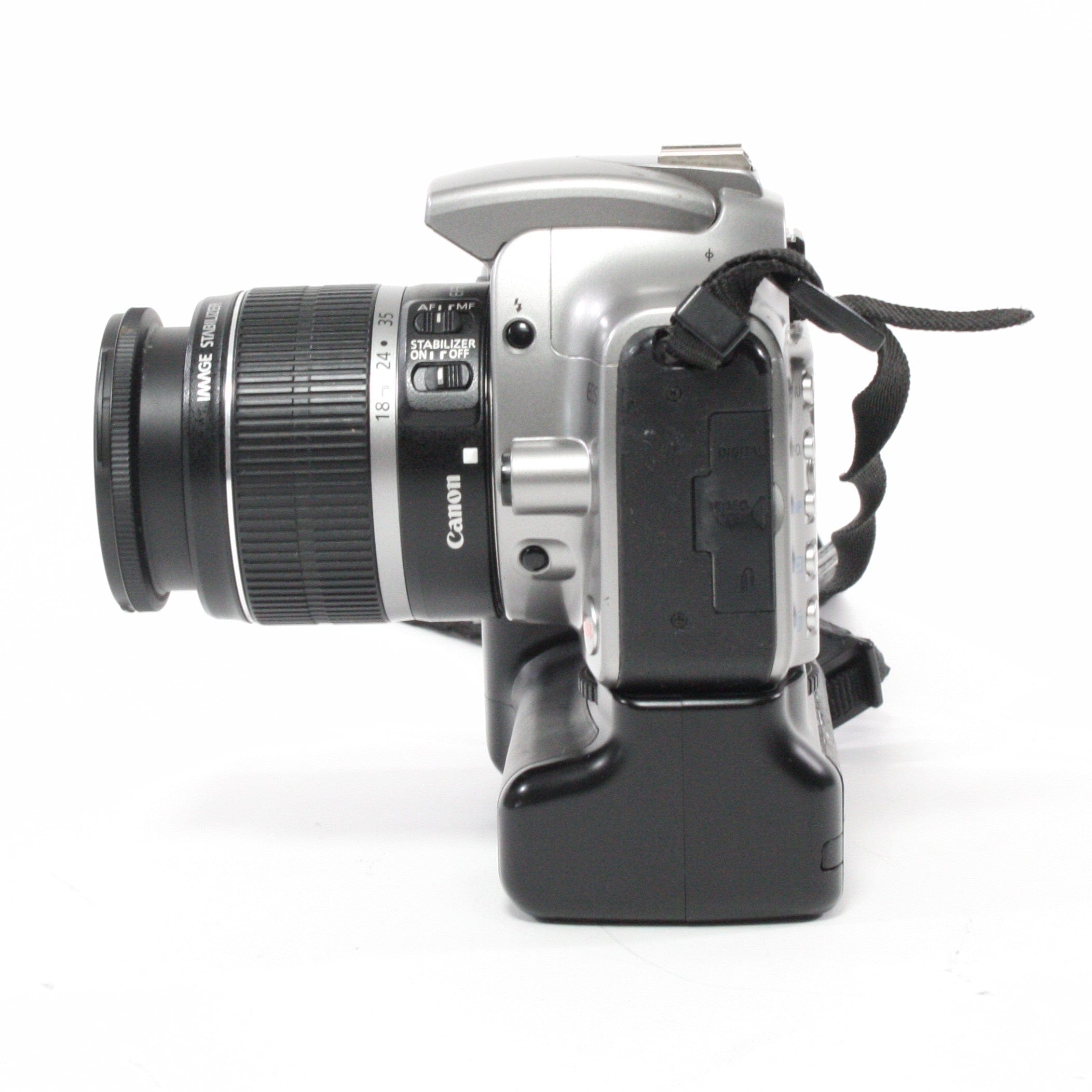 Canon EOS Rebel Digital Original wtih BG-E1 Battery Grip and 18-55mm f/3.5-5.6