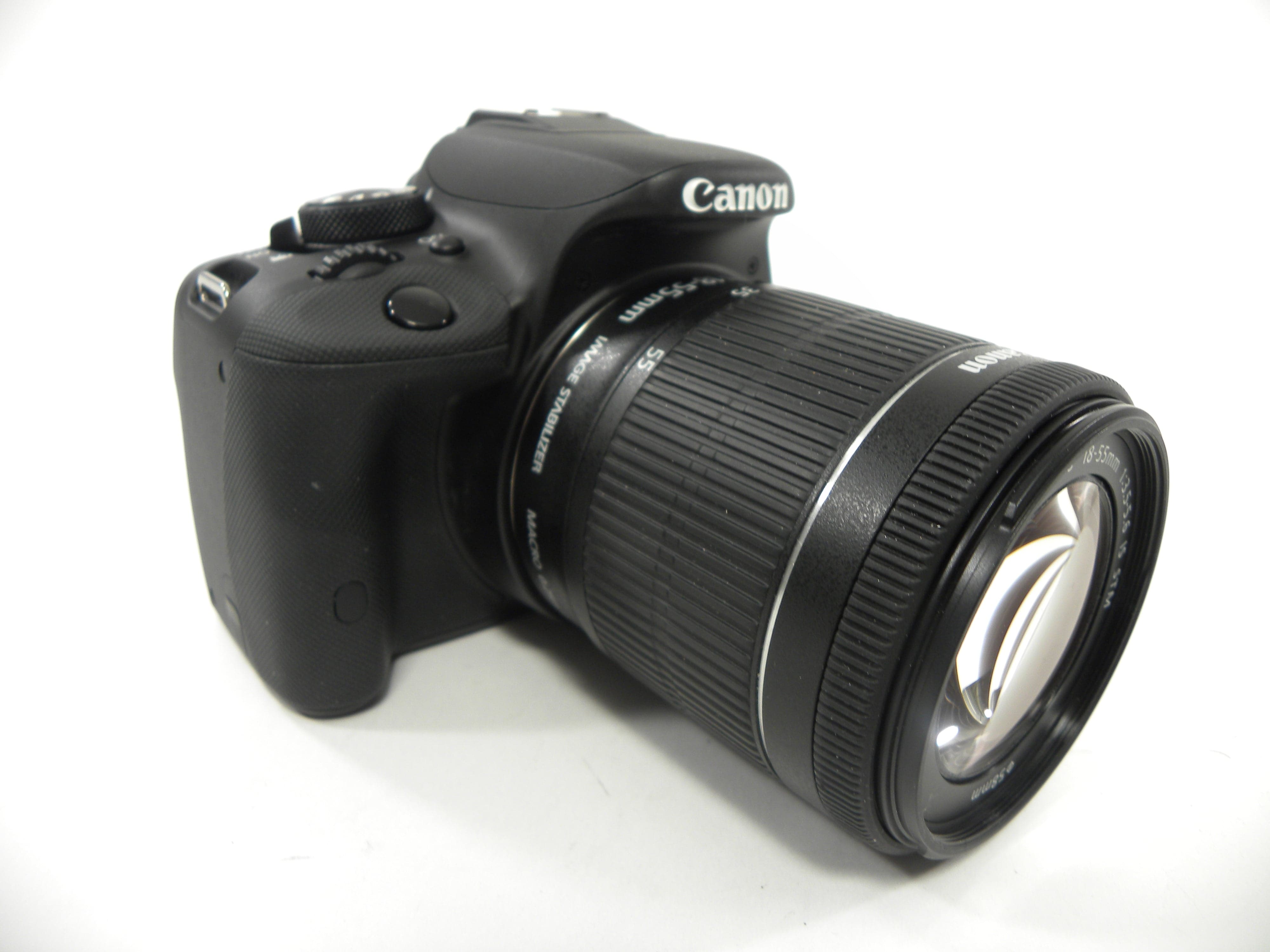 Canon EOS Rebel SL1 18mp Digital SLR w/EF-S 18-55 IS STM Shutter Ct. 1,140