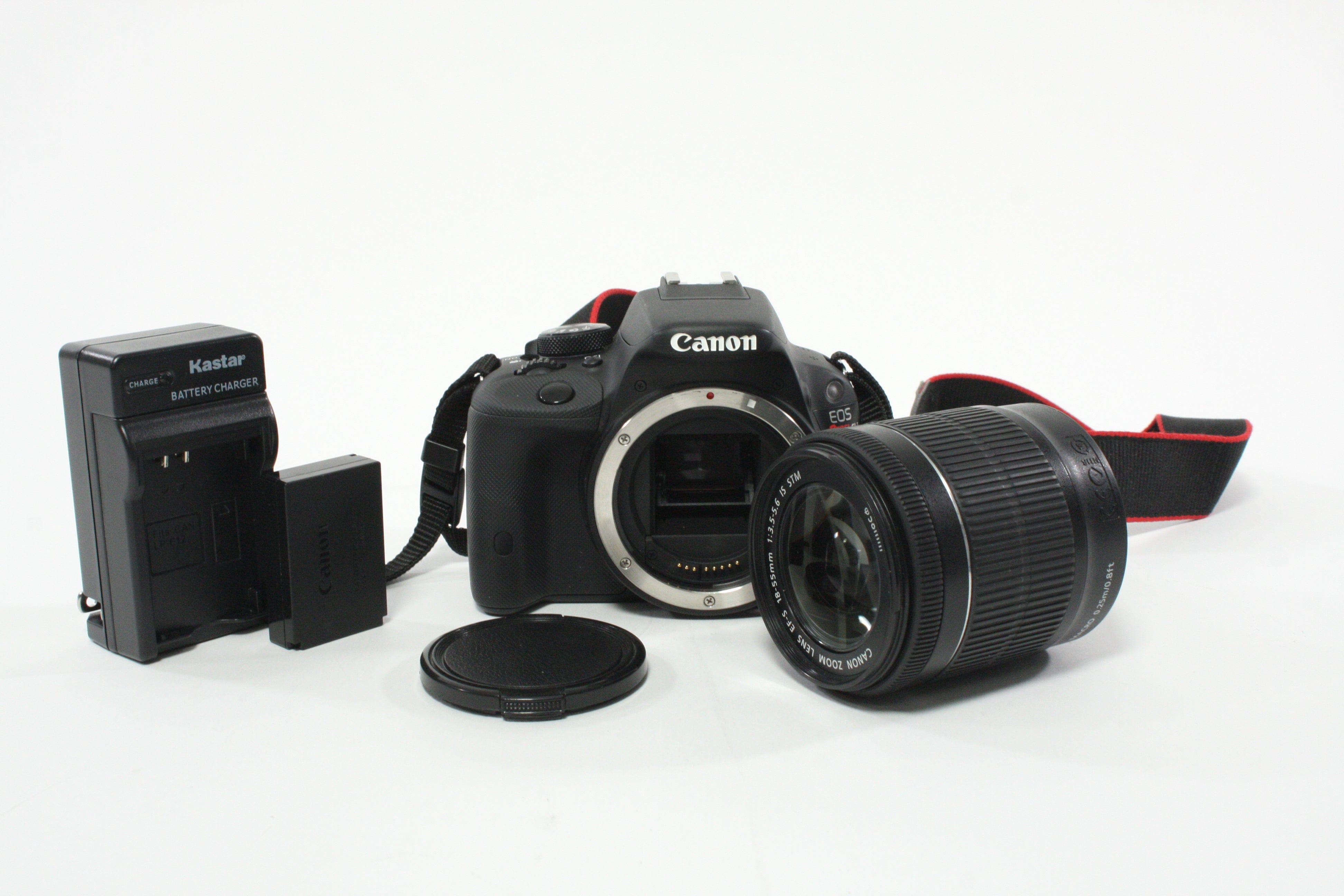 Canon EOS Rebel SL1 DSLR Camera with 18-55mm f/3.5-5.6 IS STM with a Shutter Count of 490