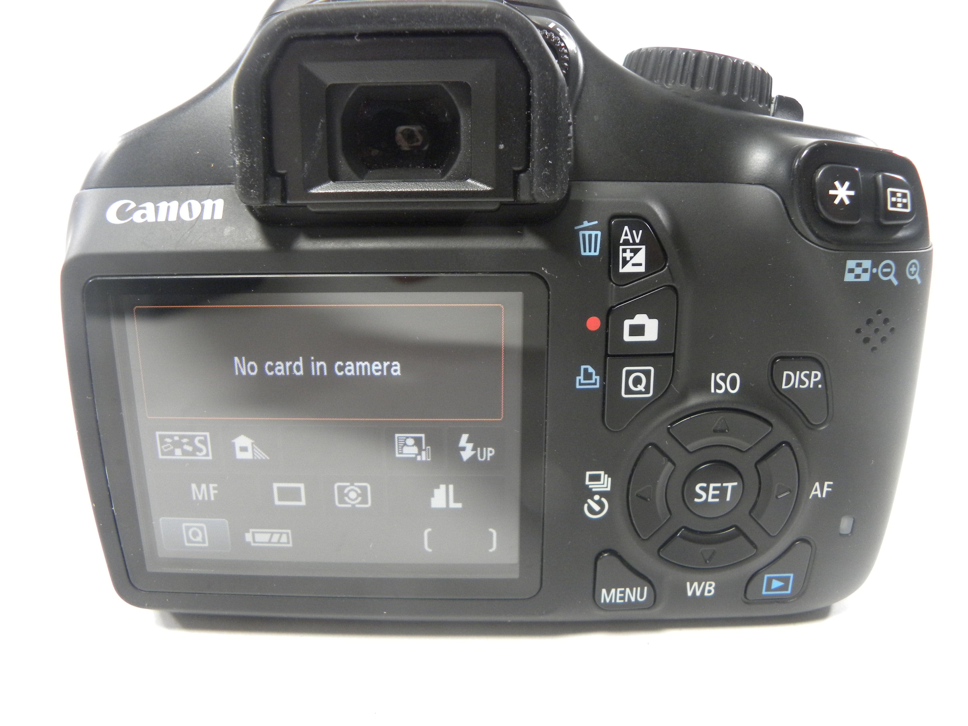 Canon EOS Rebel T3 18mp Digital SLR Body Only Shutter Ct. 5,065
