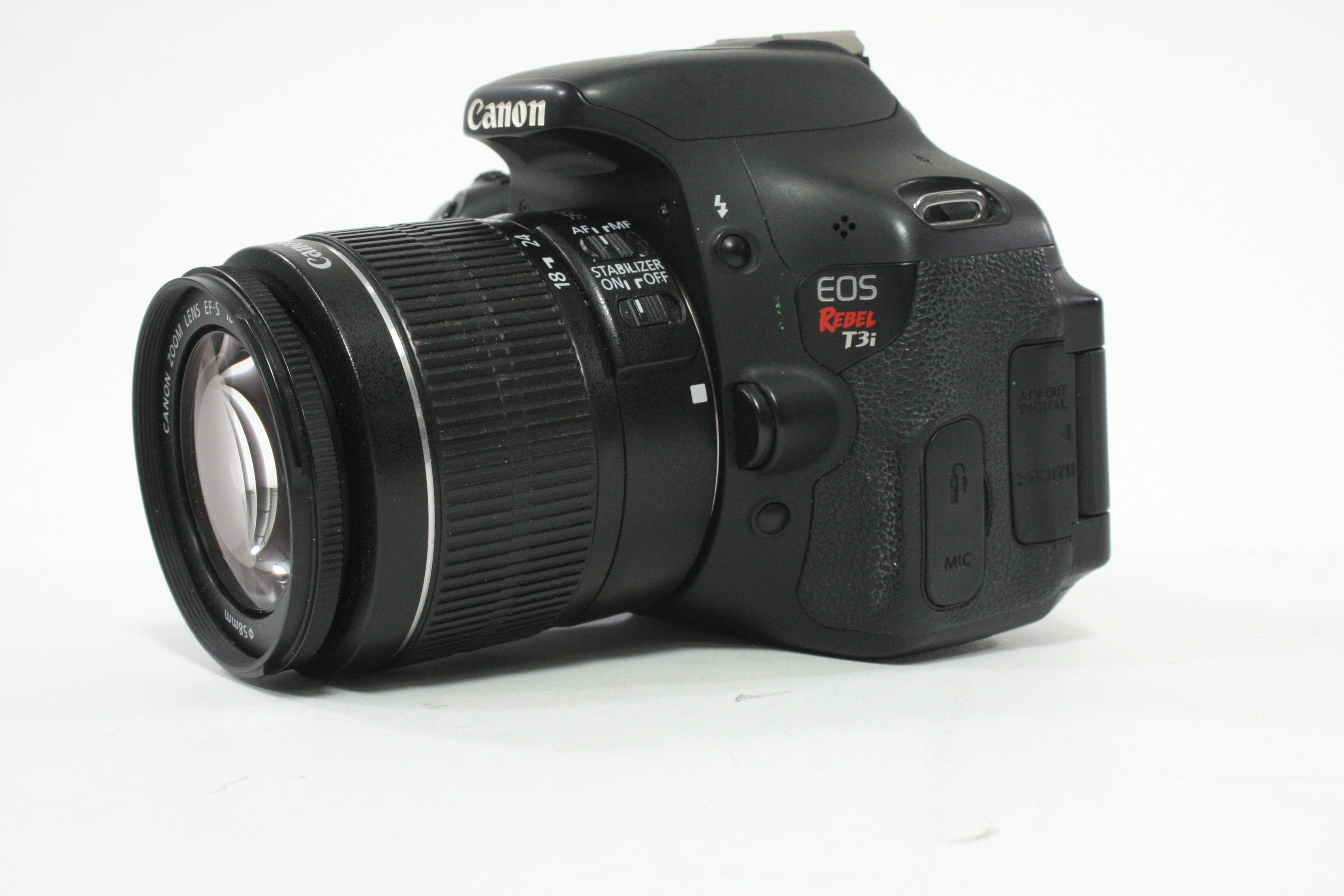 Canon  EOS Rebel T3i DSLR Camera with 18-55mm f/3.5-5.6 IS II EF Lens with a Shutter Count of 35,026
