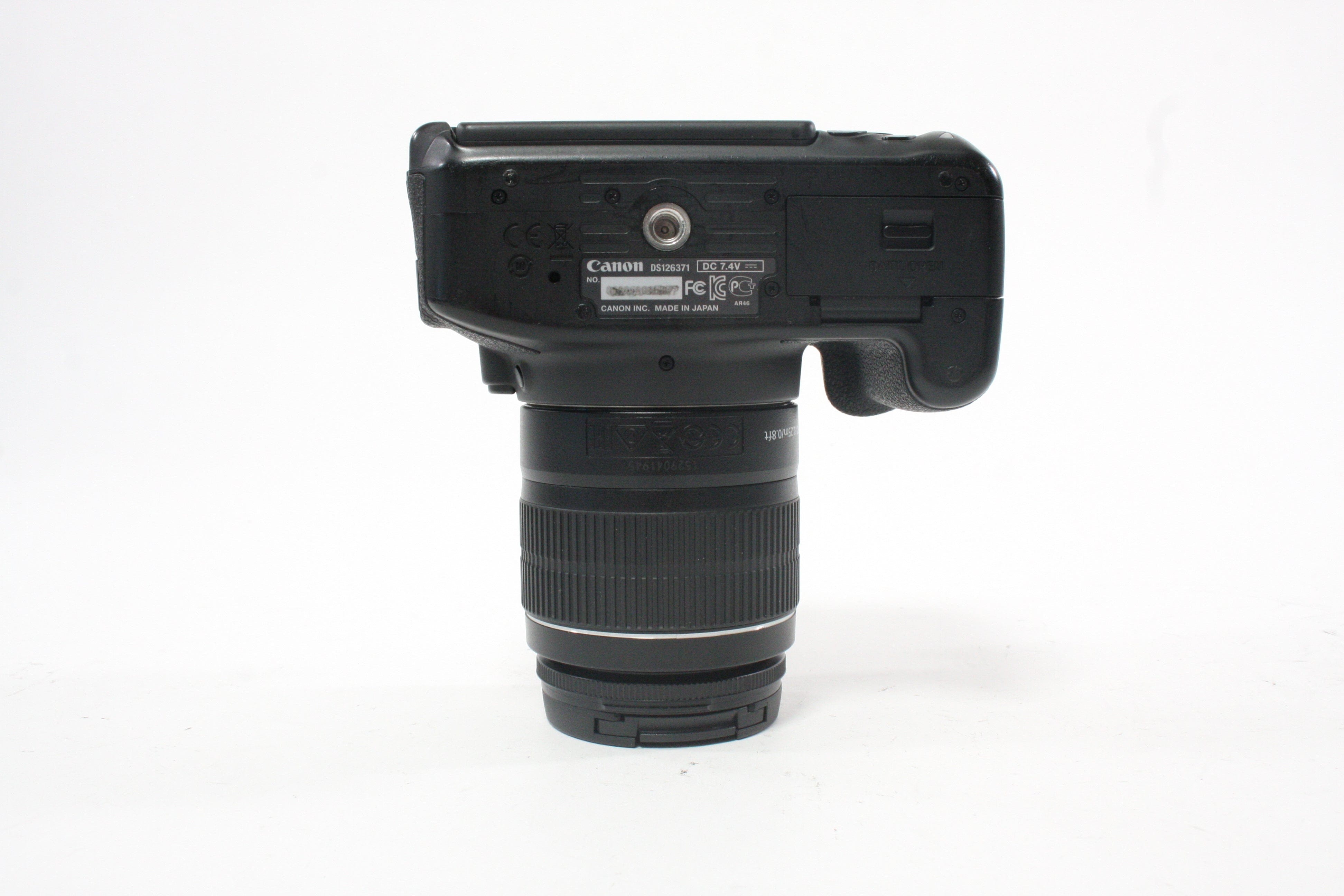 Canon EOS Rebel T4i DSLR Camera wtih 18-55mm f/3.5-5.6 IS II EF-S Shutter Count 12,396