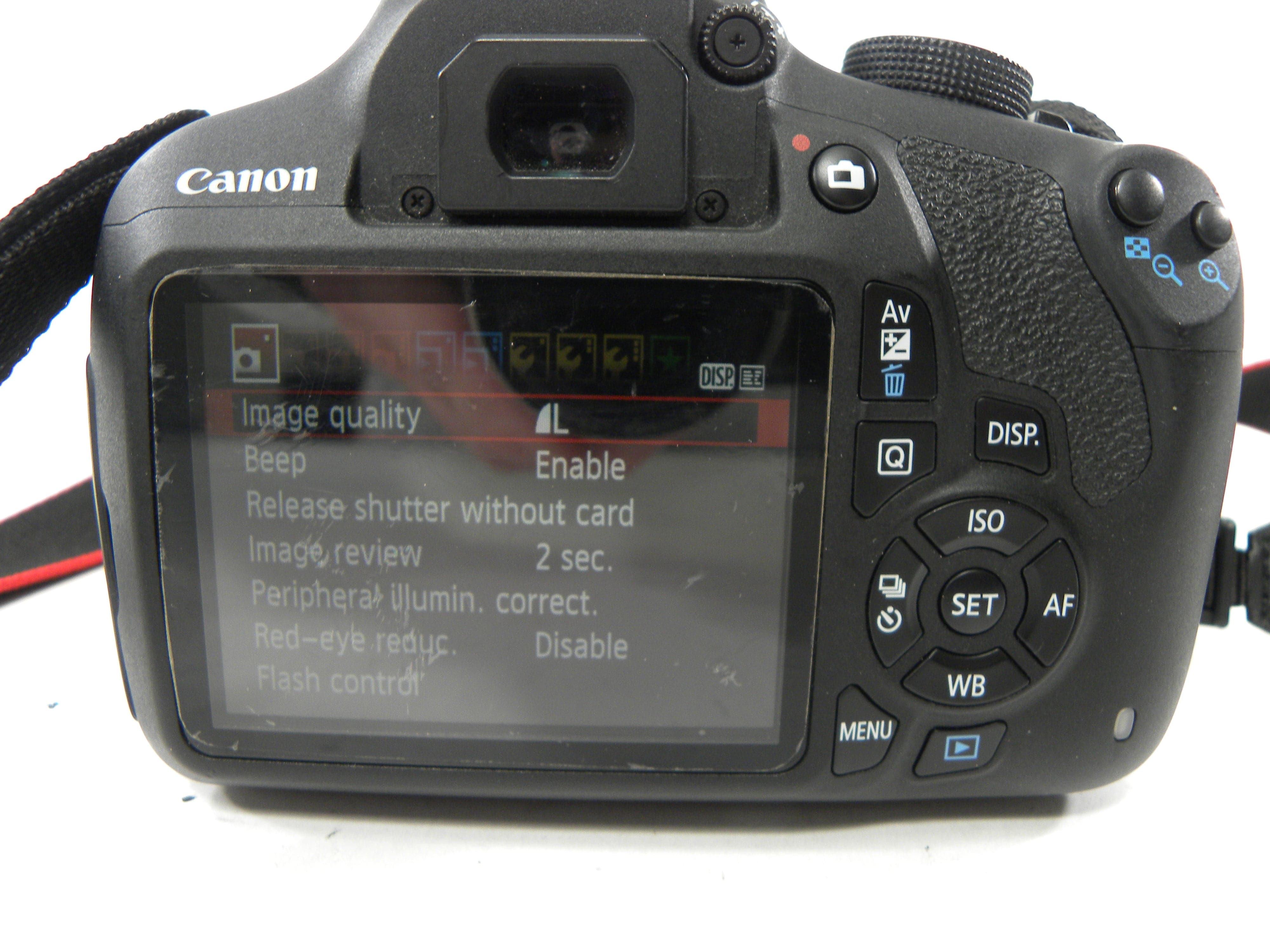 Canon EOS Rebel T5 18mp Digital SLR w/EF-S 18-55 IS II Shutter Ct. 2,948