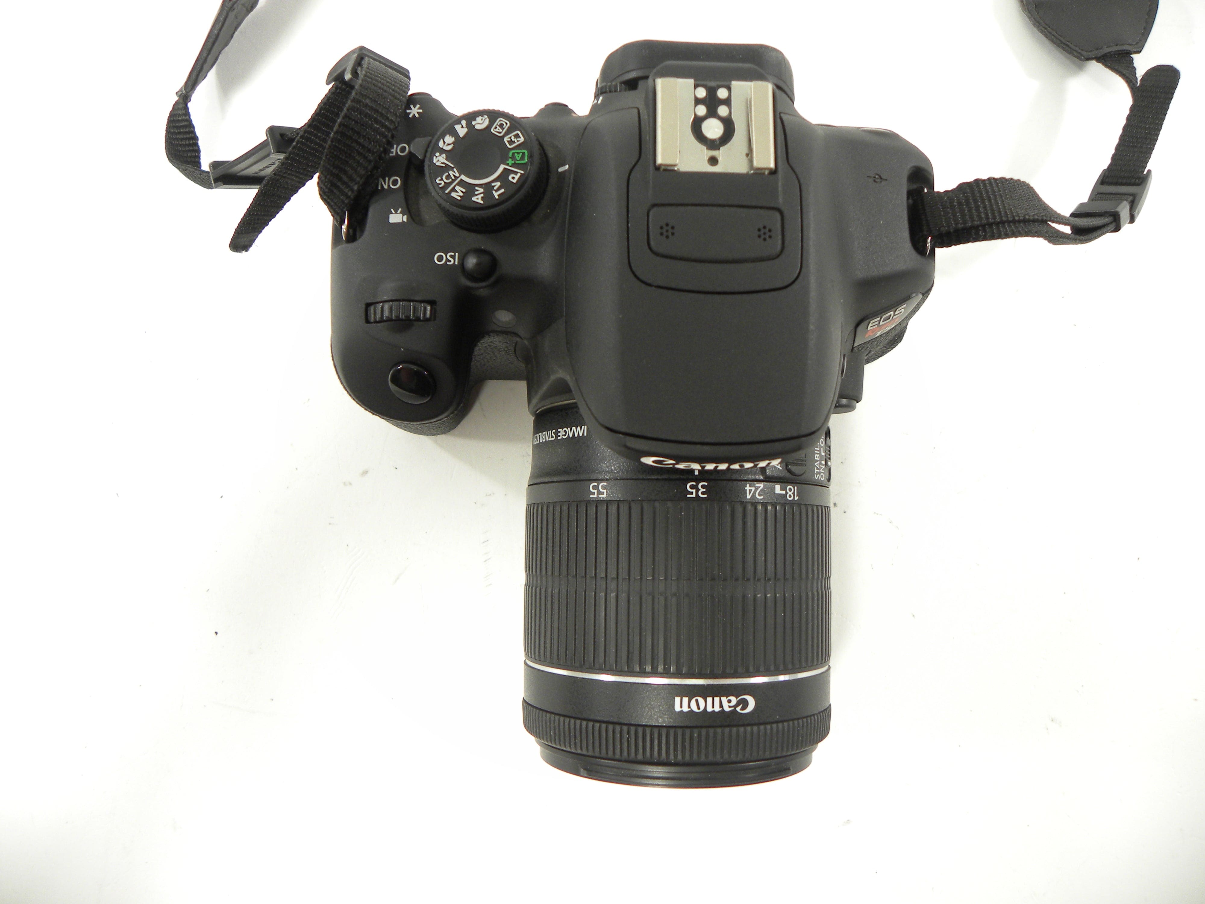 Canon EOS Rebel T5i 18.0mp Digital SLR w/EF-S 18-55 IS STM Shutter Ct. 1,857