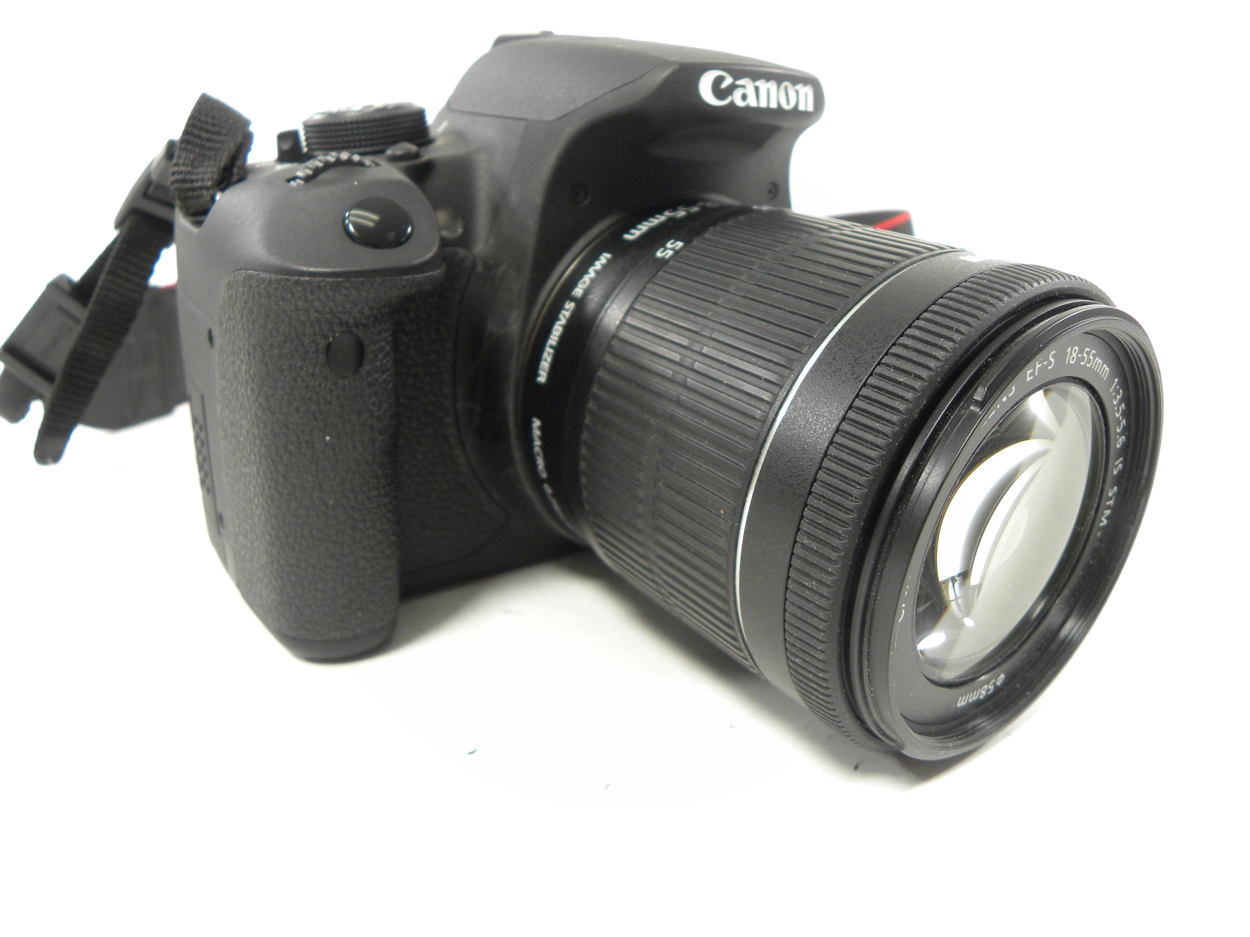 Canon EOS Rebel T5i 18.0mp Digital SLR w/EF-S 18-55 IS STM Shutter Ct. 1,857
