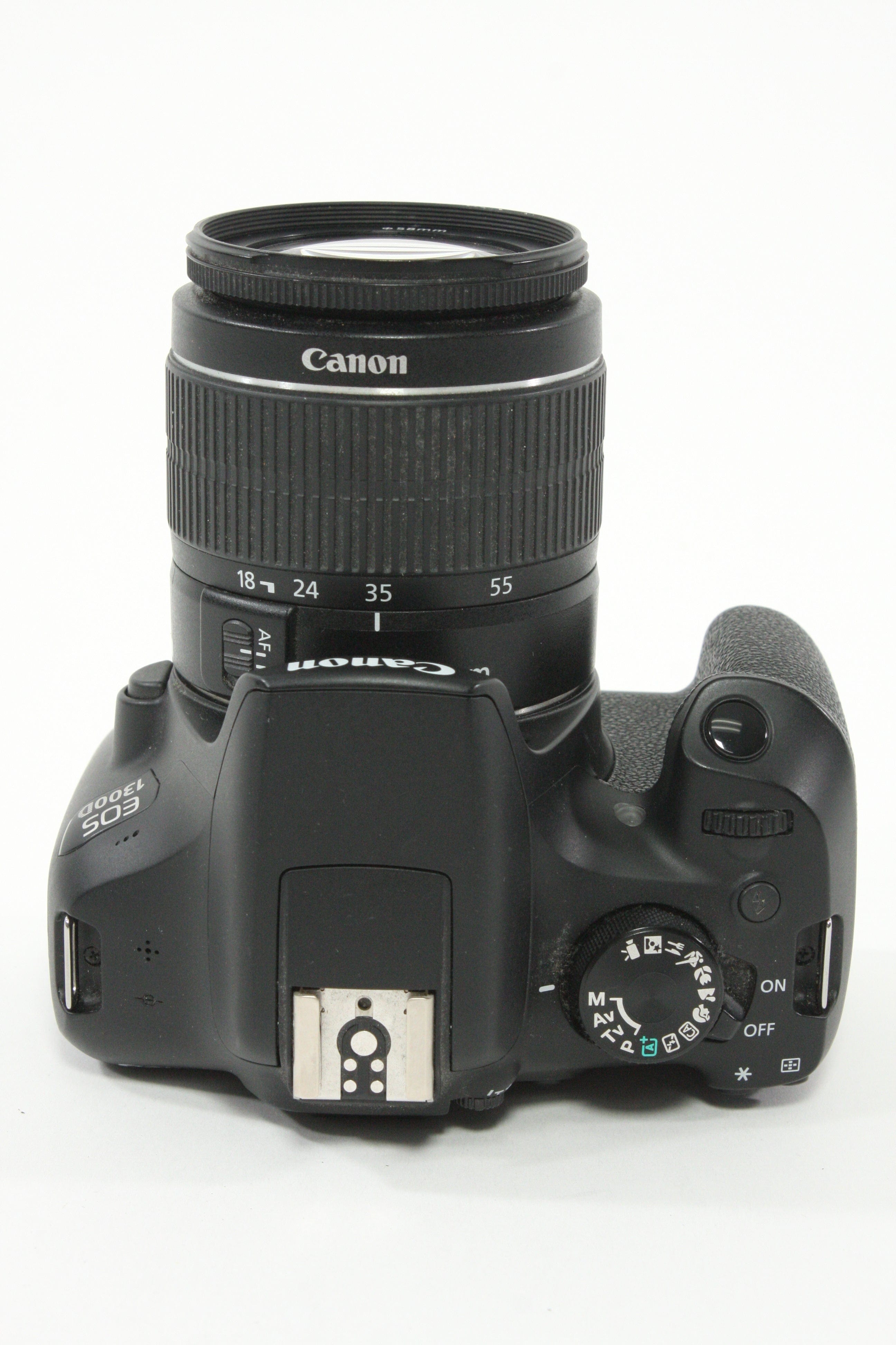 Canon EOS Rebel T6 (1300D) with 18-55mm f/3.5-5.6 III - Shutter Count 3502