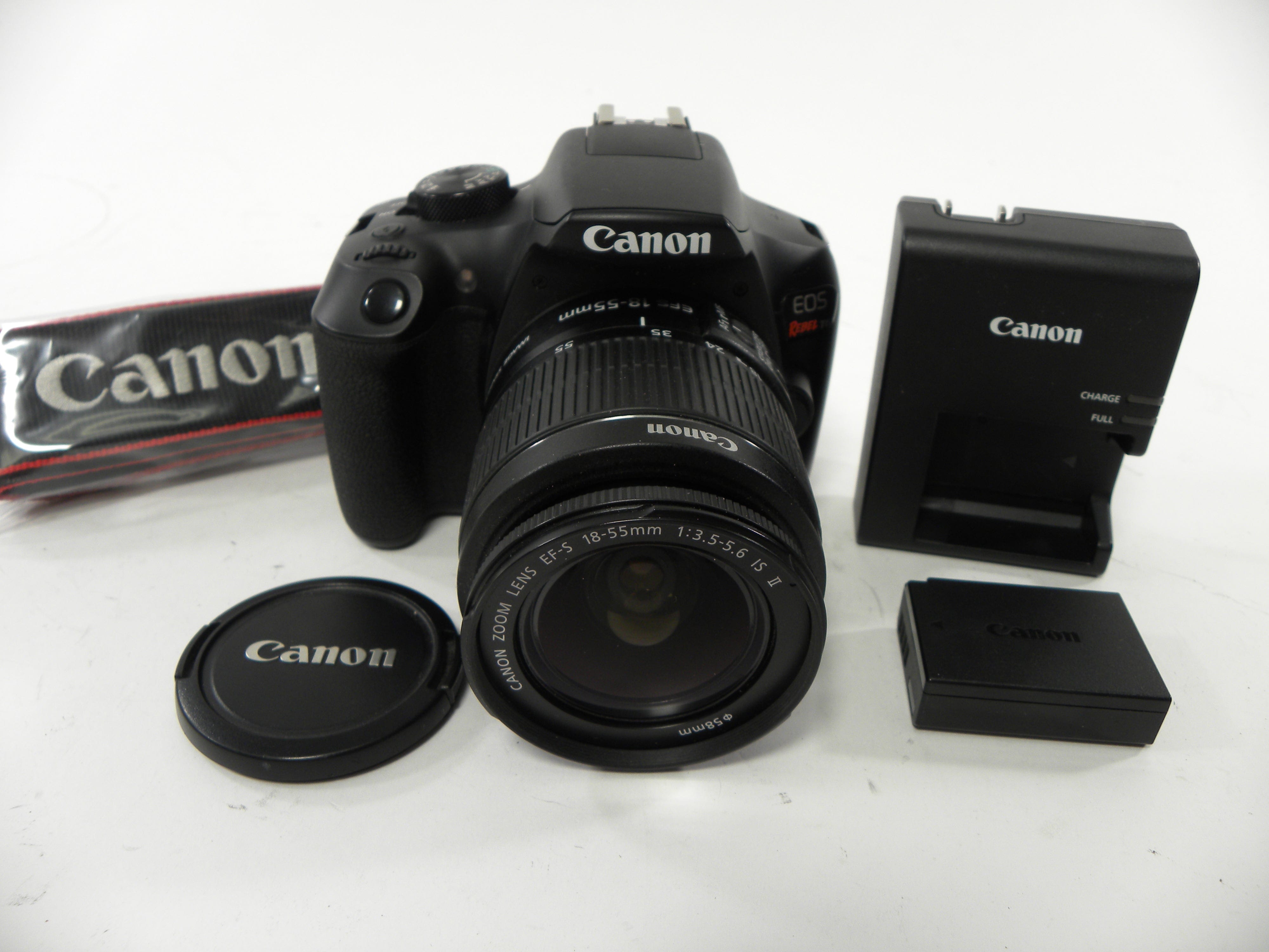 Canon EOS Rebel T6 18mp Digital SLR w/EF-S 18-55mm Shutter Ct. 2,077