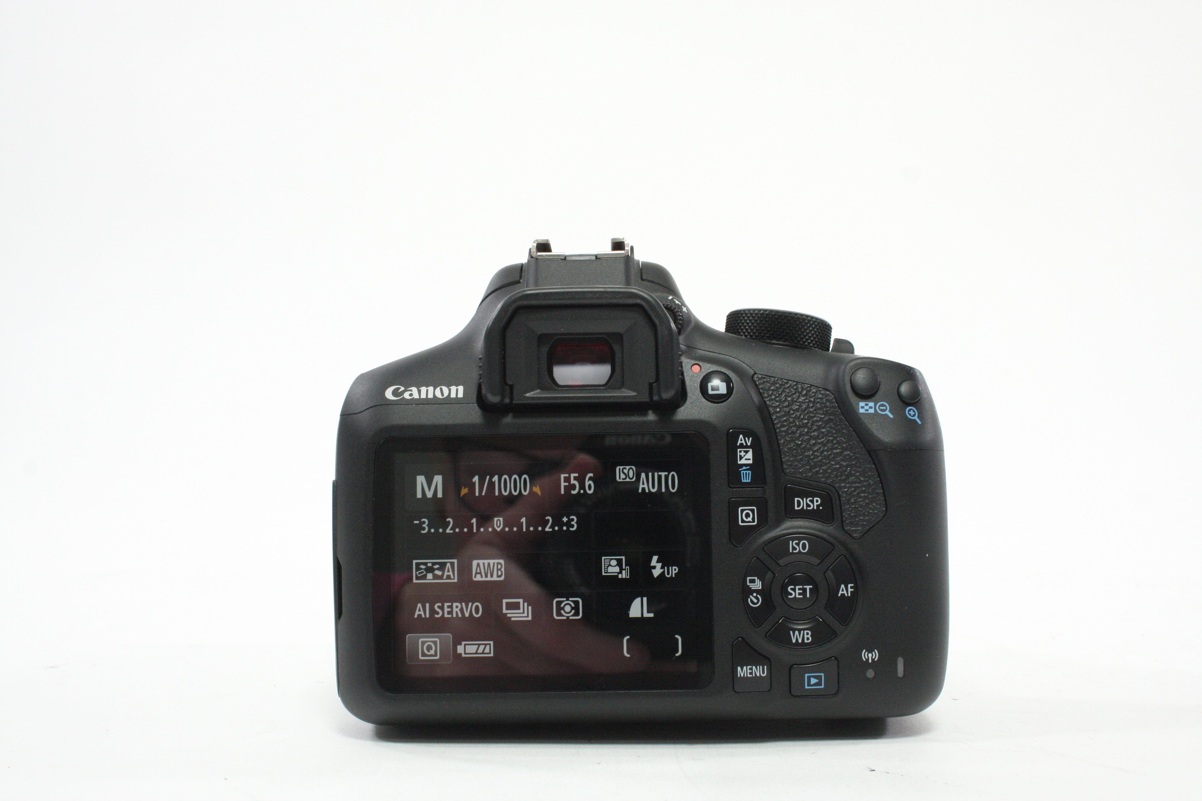 Canon EOS Rebel T6 DSLR Camera with 18-55mm f/3.5-5.6 IS II EF-S Lens with Shutter Count ONLY 388