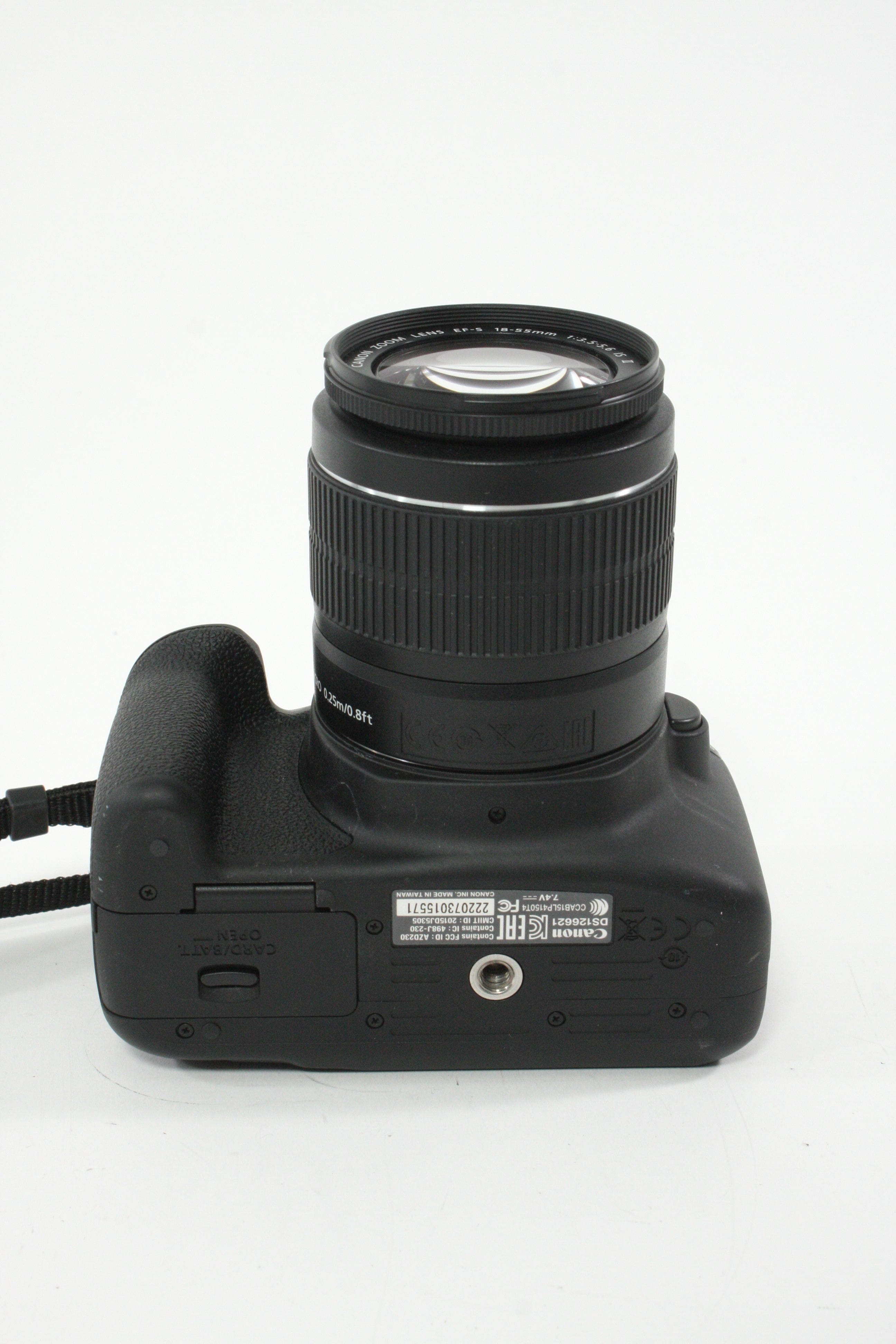 Canon EOS Rebel T6 w/18-55mm F3.5-5.6 IS II - Shutter Count 277