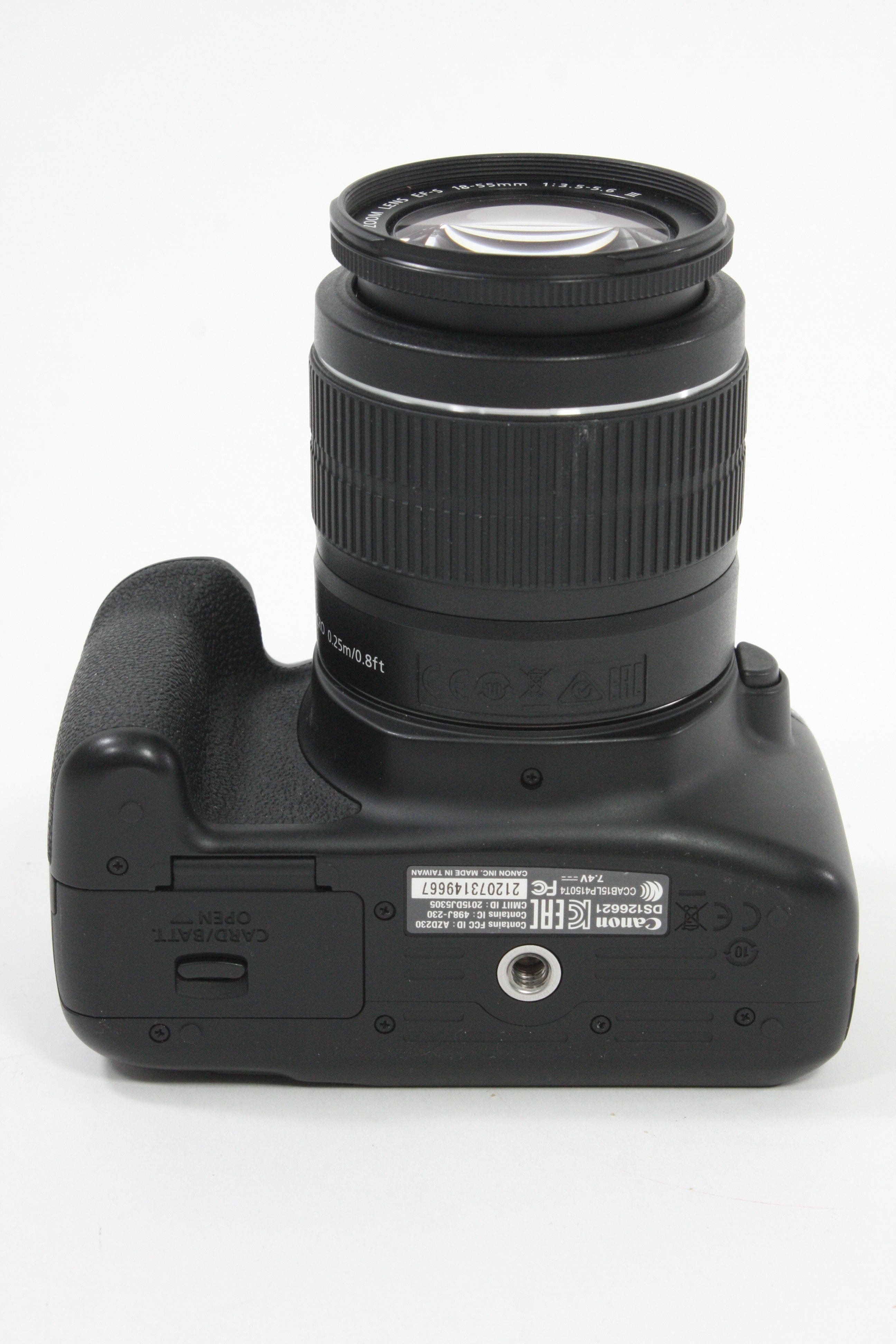Canon EOS Rebel T6 with 18-55mm f/3.5-5.6 III EF-S  - Shutter Count 1821