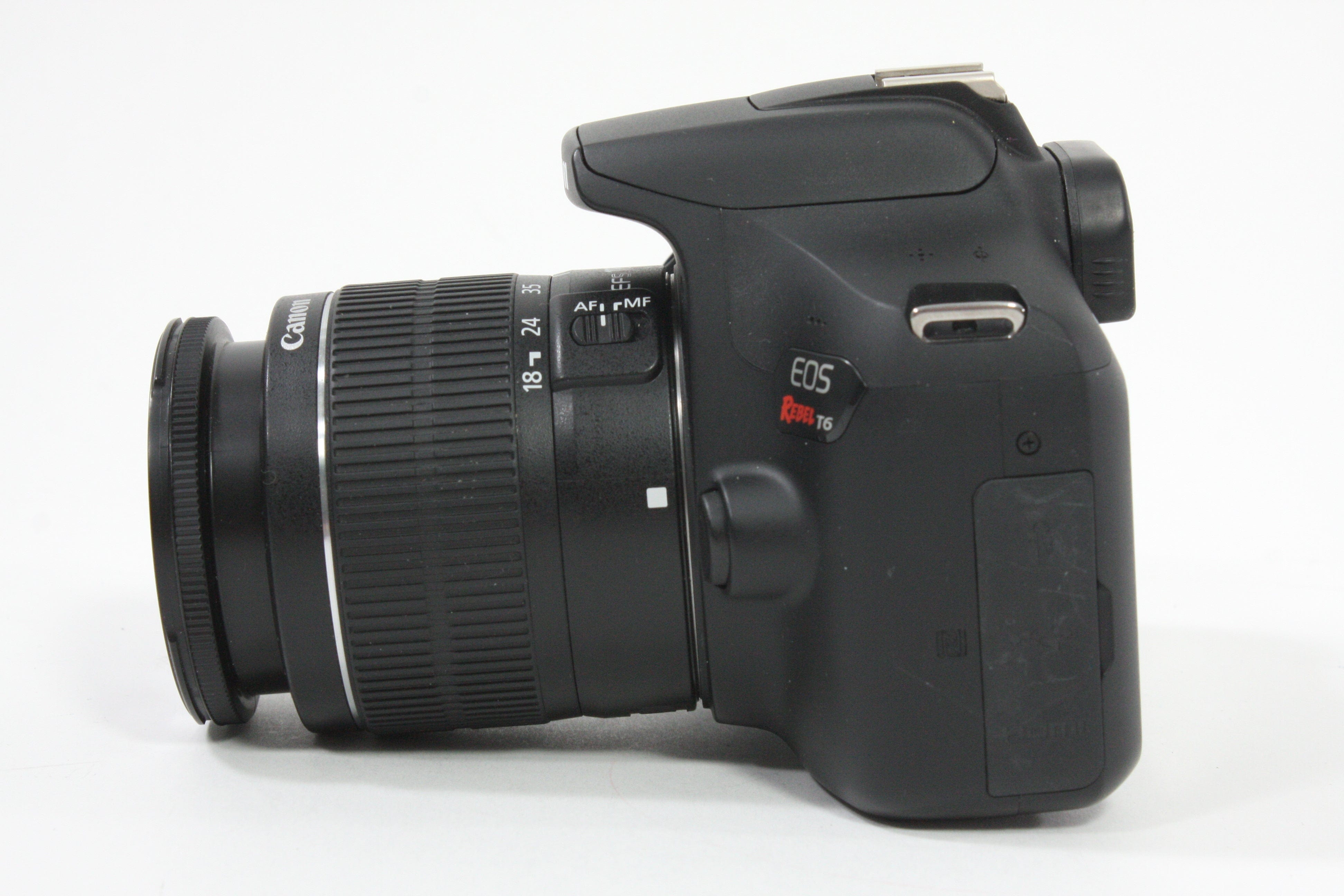 Canon EOS Rebel T6 with 18-55mm f/3.5-5.6 III EF-S  - Shutter Count 1821