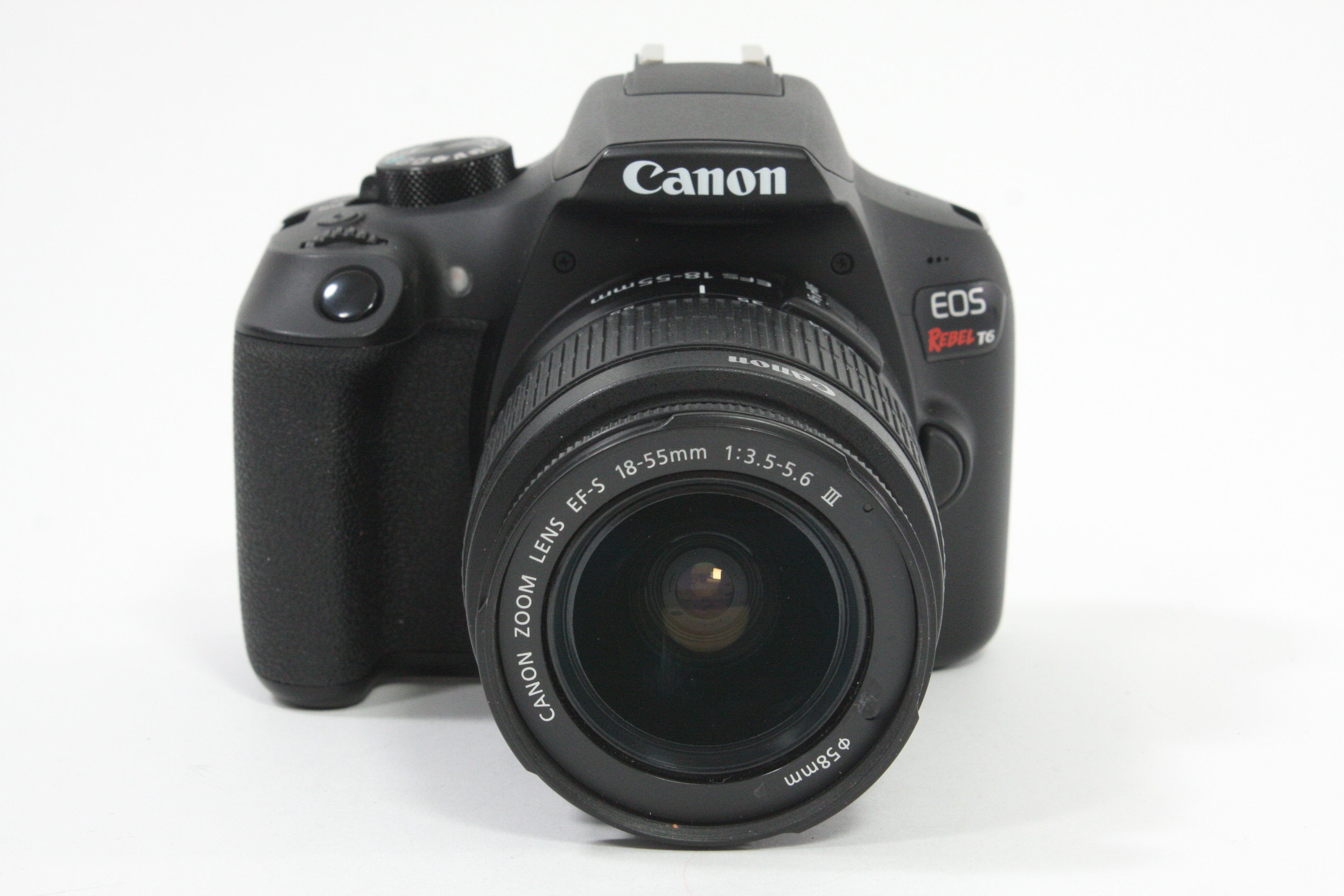 Canon EOS Rebel T6 with 18-55mm f/3.5-5.6 III EF-S  - Shutter Count 1821