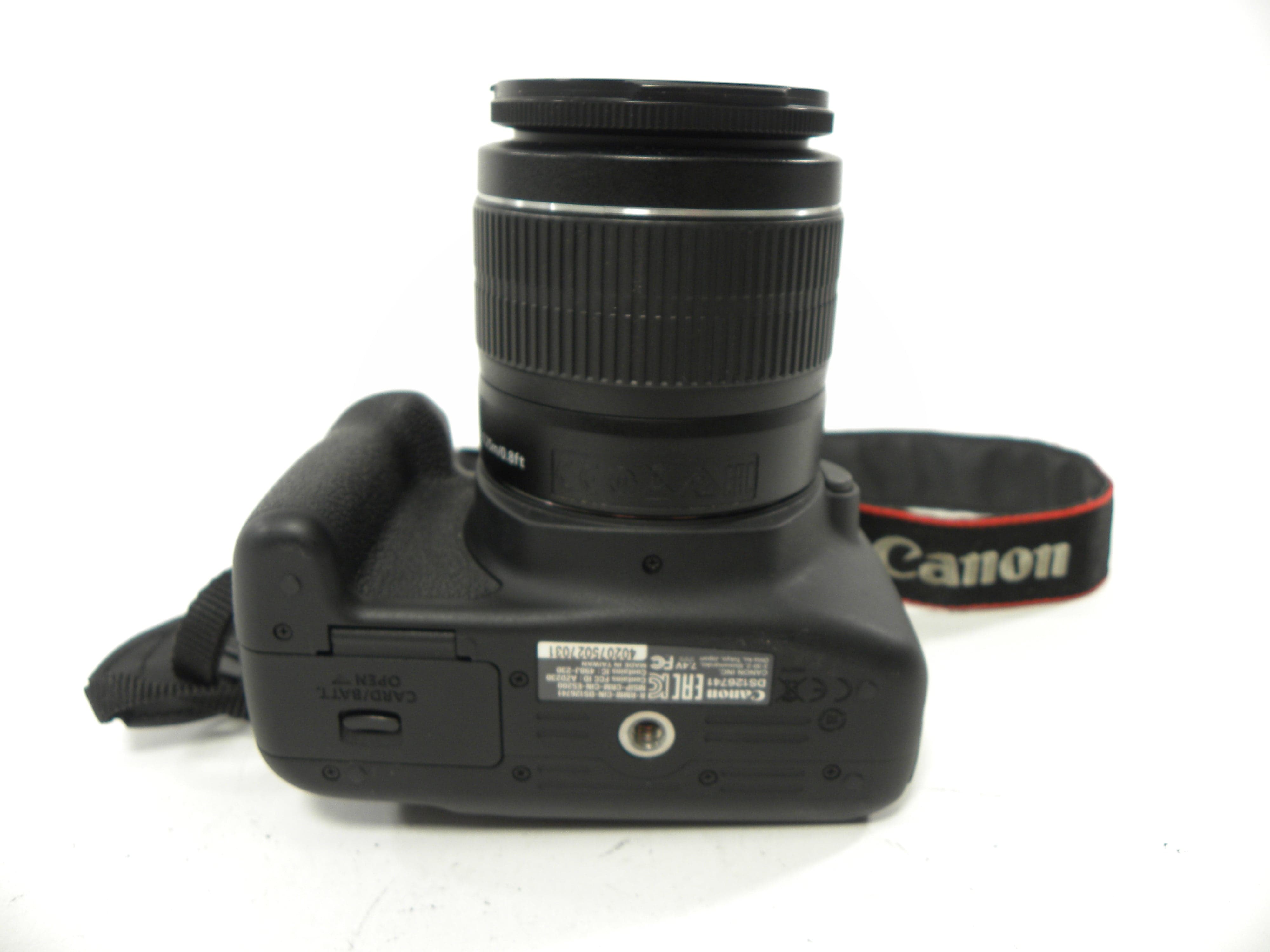 Canon EOS Rebel T7 24.1mp Digital SLR w/EF-S 18-55 IS II Shutter Ct. 10,443