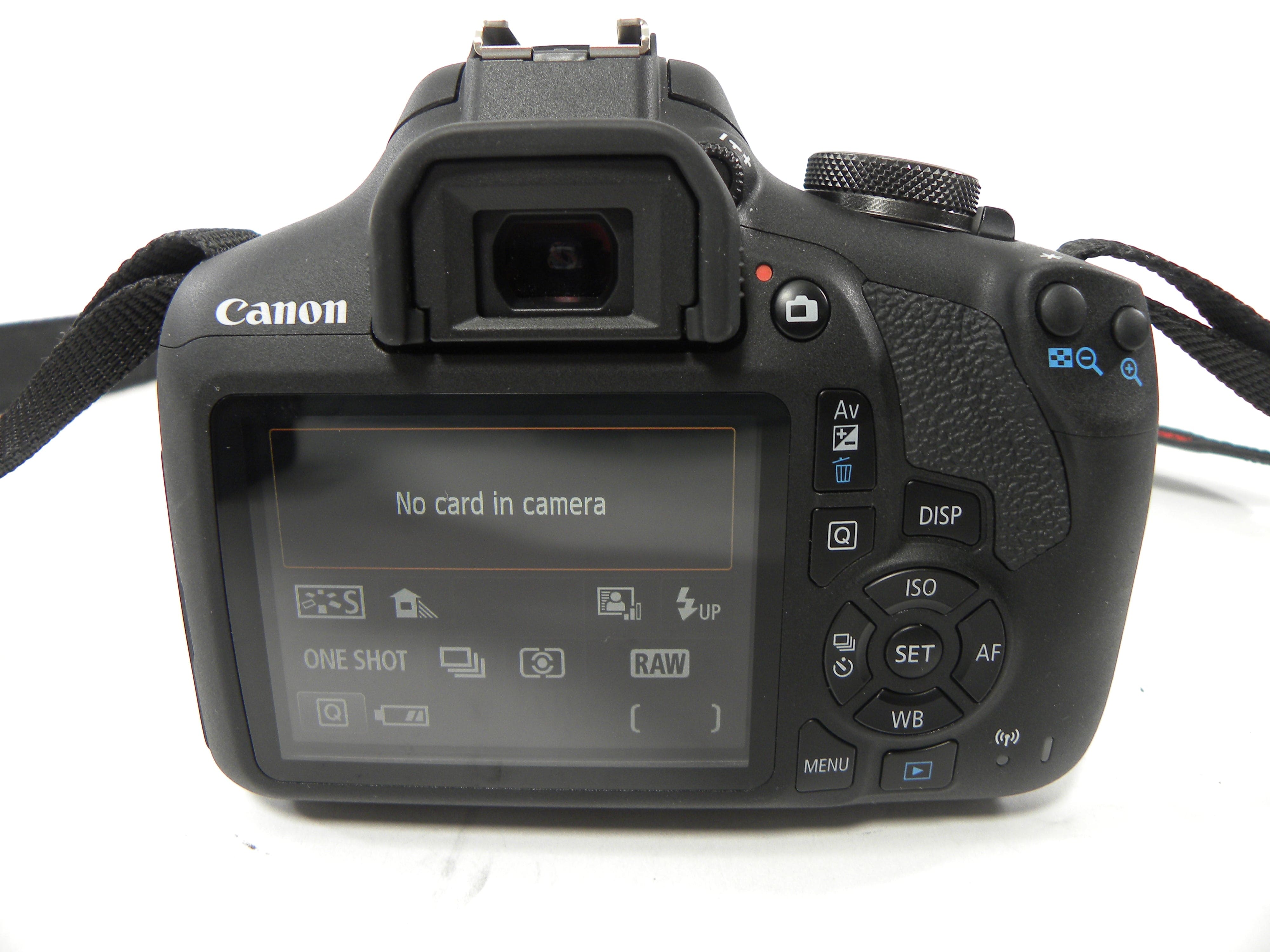 Canon EOS Rebel T7 24.1mp Digital SLR w/EF-S 18-55 IS II Shutter Ct. 339