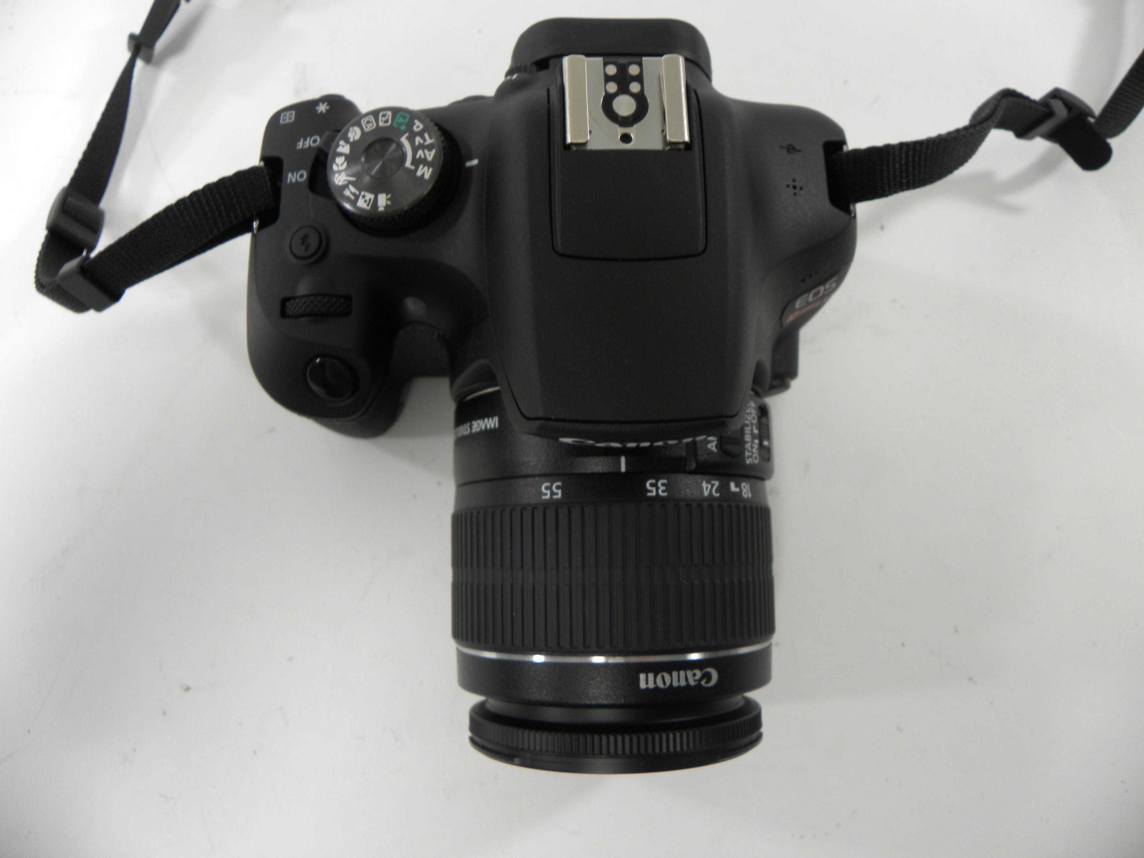 Canon EOS Rebel T7 24.1mp Digital SLR w/EF-S 18-55 IS II Shutter Ct. 339