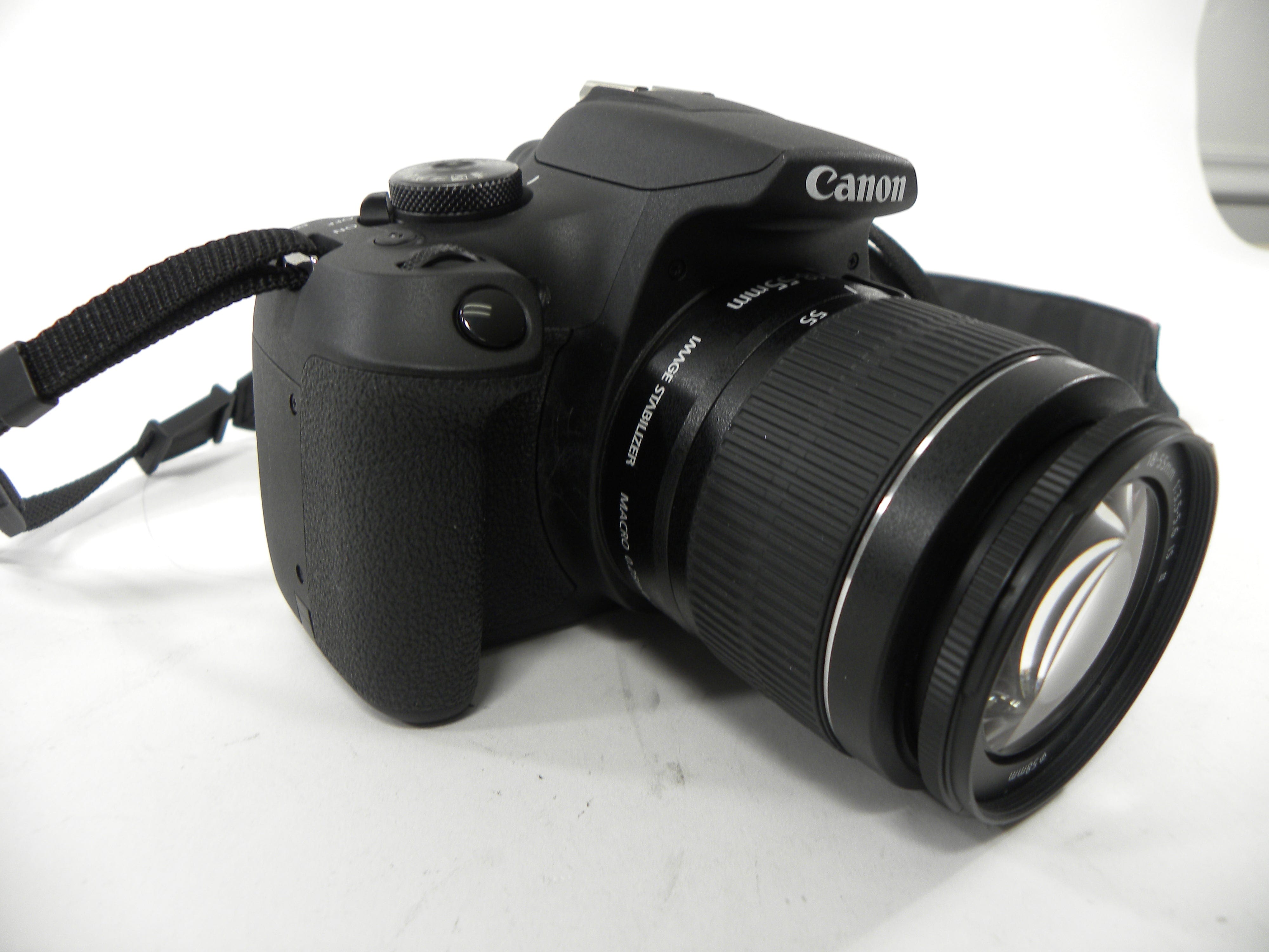 Canon EOS Rebel T7 24.1mp Digital SLR w/EF-S 18-55 IS II Shutter Ct. 339