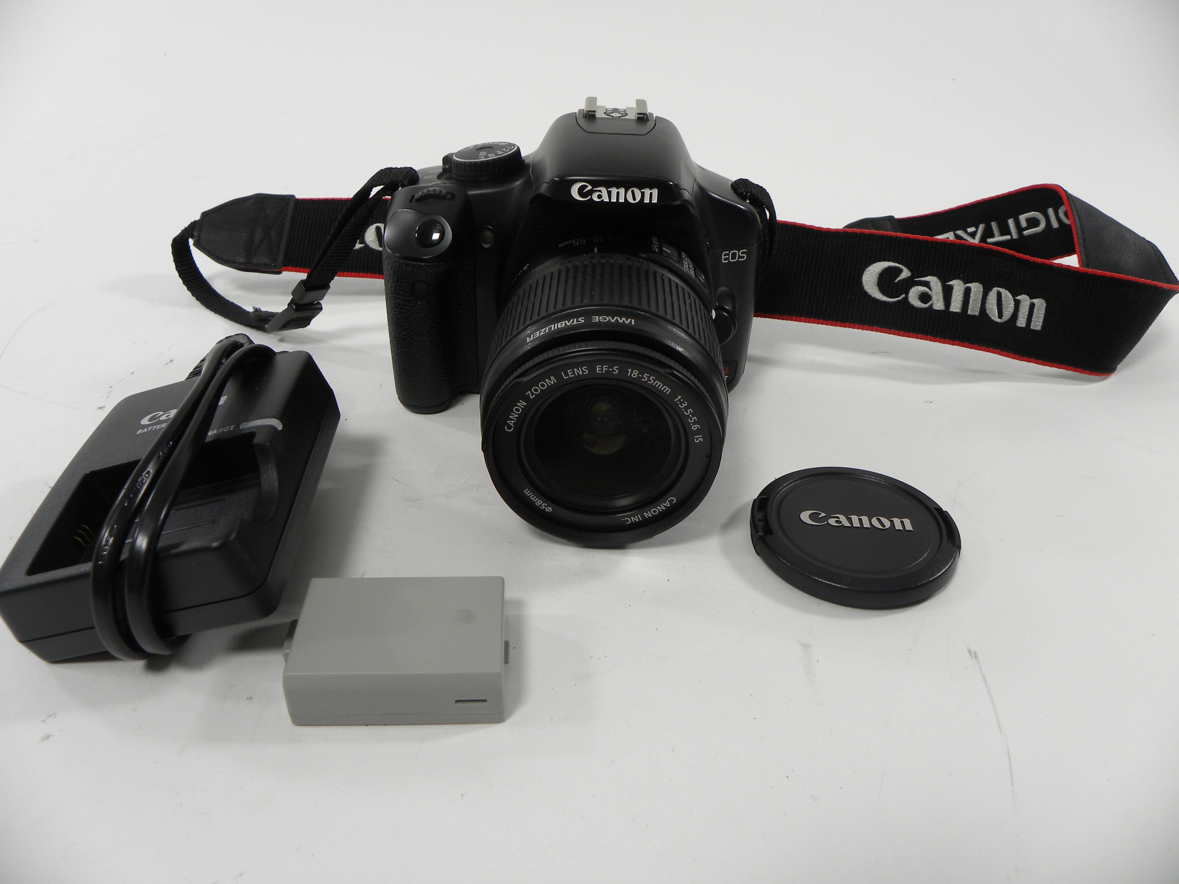 Canon EOS Rebel XSi 12.2mp Digital SLR w/EF-S 18-55 f3.5-5.6 IS