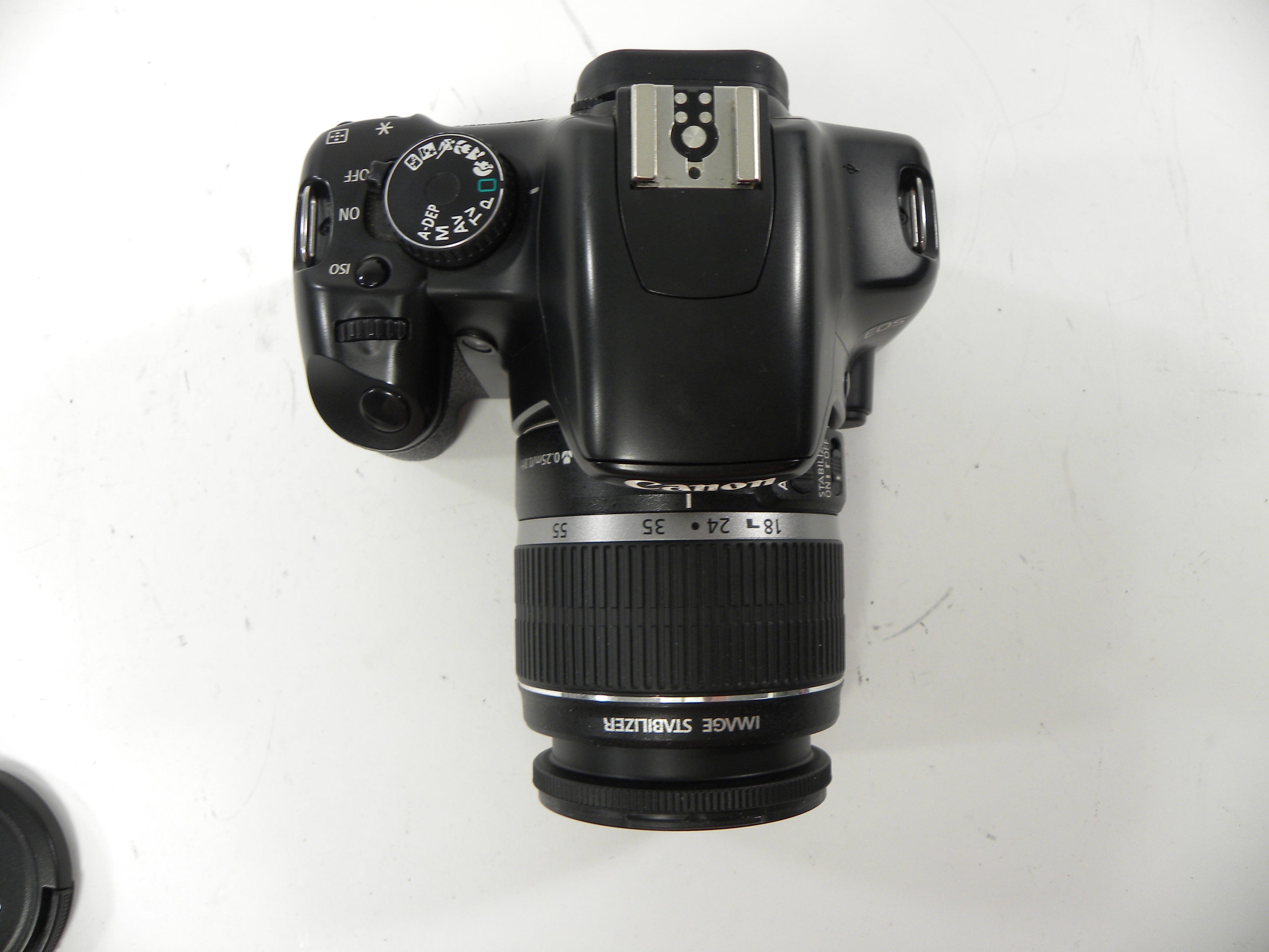 Canon EOS Rebel XSi 12.2mp Digital SLR w/EF-S 18-55 IS shutter Ct. 8,172