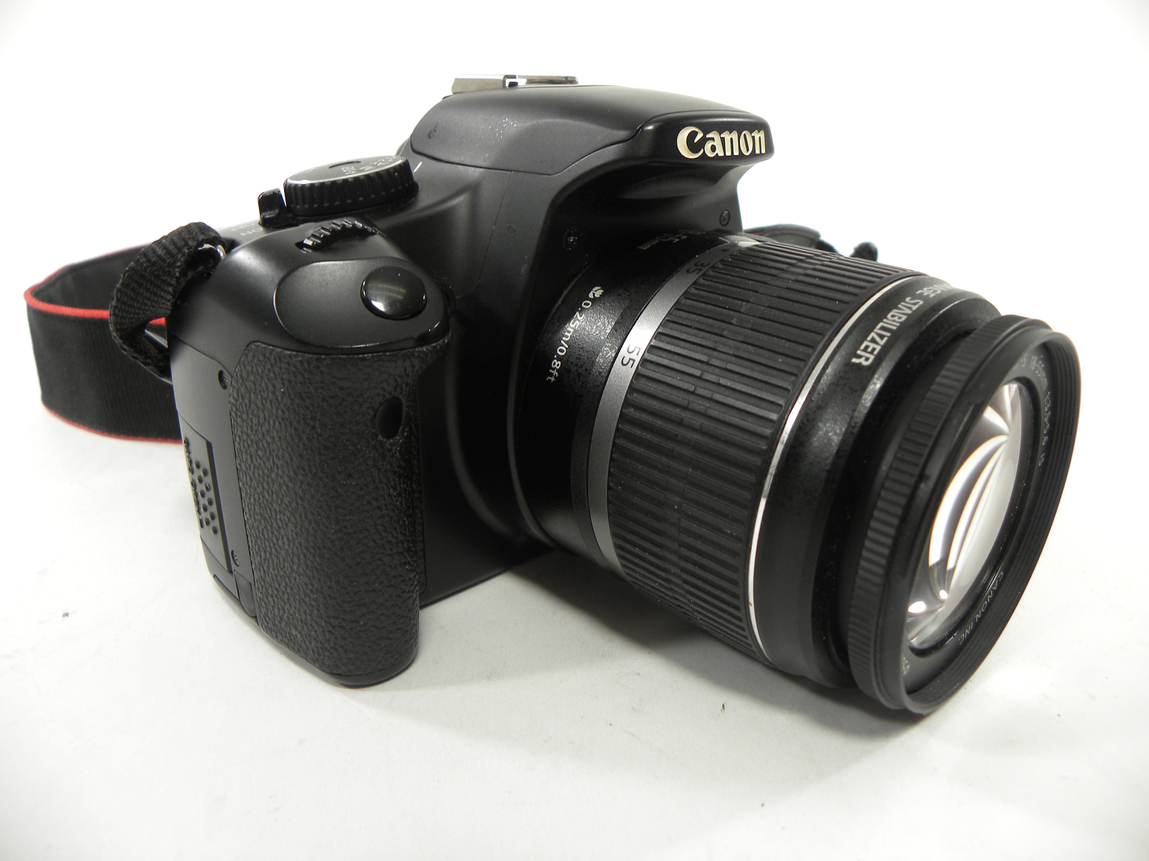 Canon EOS Rebel XSi 12.2mp Digital SLR w/EF-S 18-55 Shutter Ct. 22,563