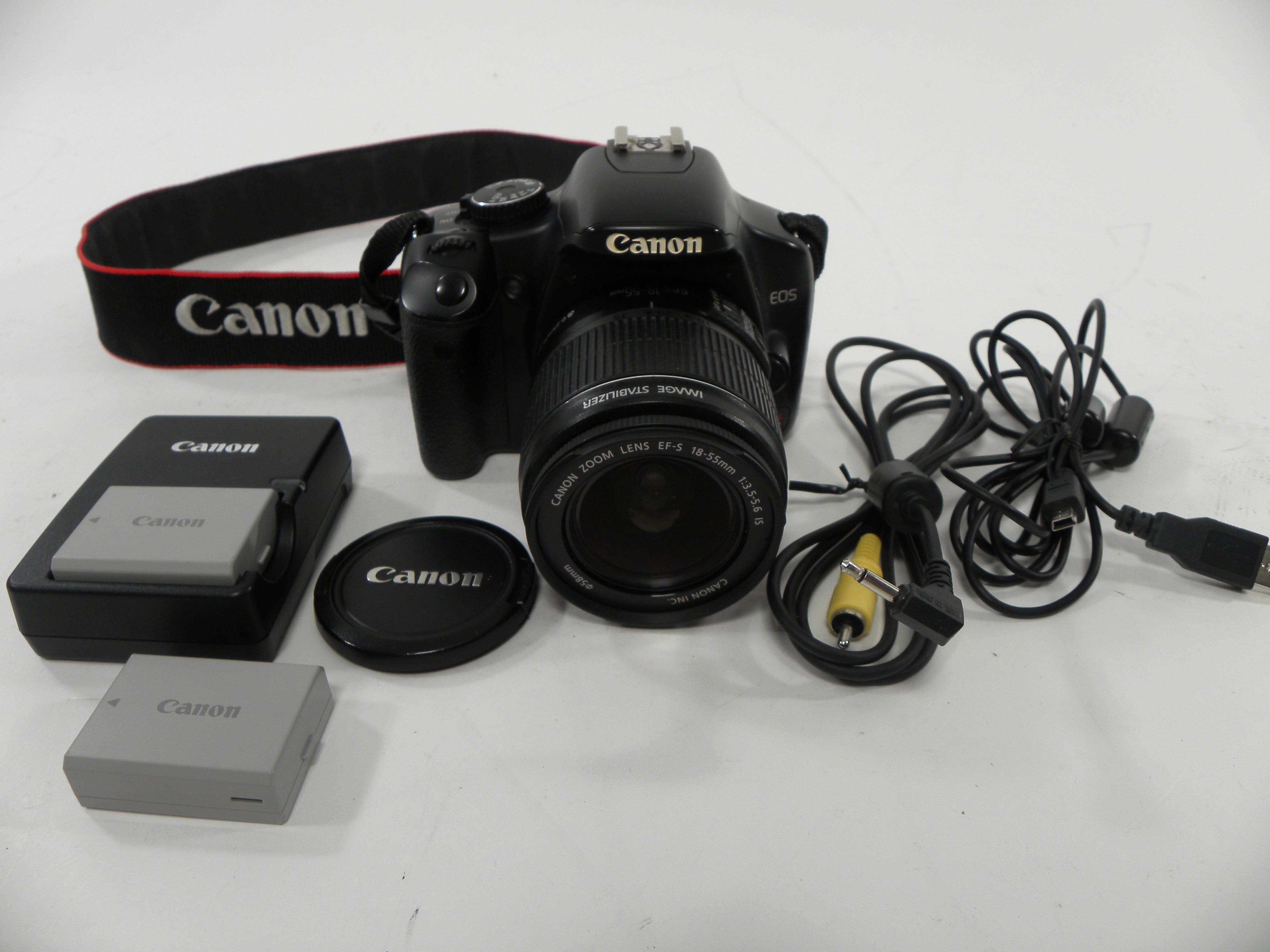 Canon EOS Rebel XSi 12.2mp Digital SLR w/EF-S 18-55 Shutter Ct. 22,563