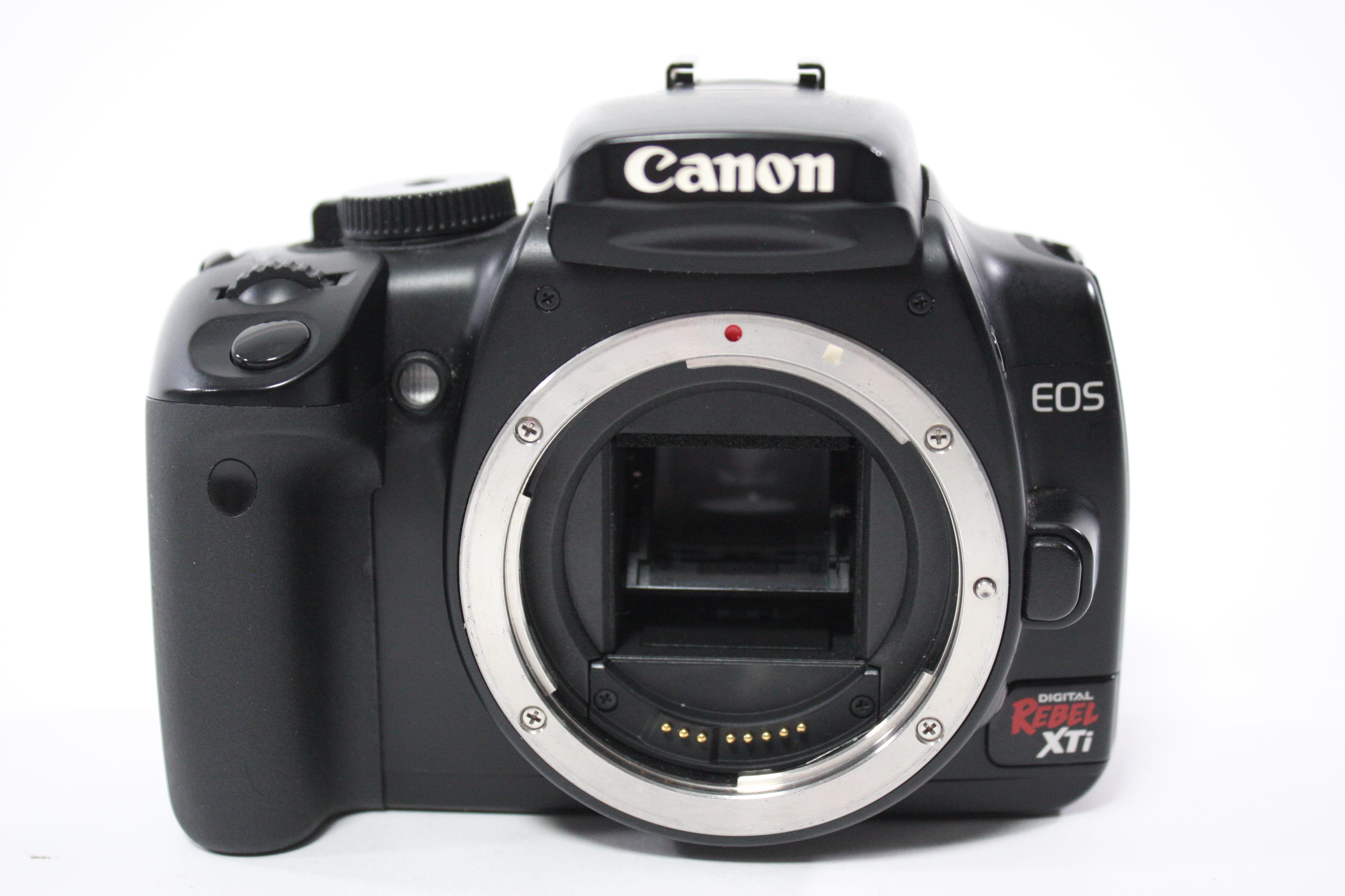 Canon EOS Rebel XTi DSLR Camera with Canon 18-55mm 3.5-5.6 II EF-S Lens with Battery Grip