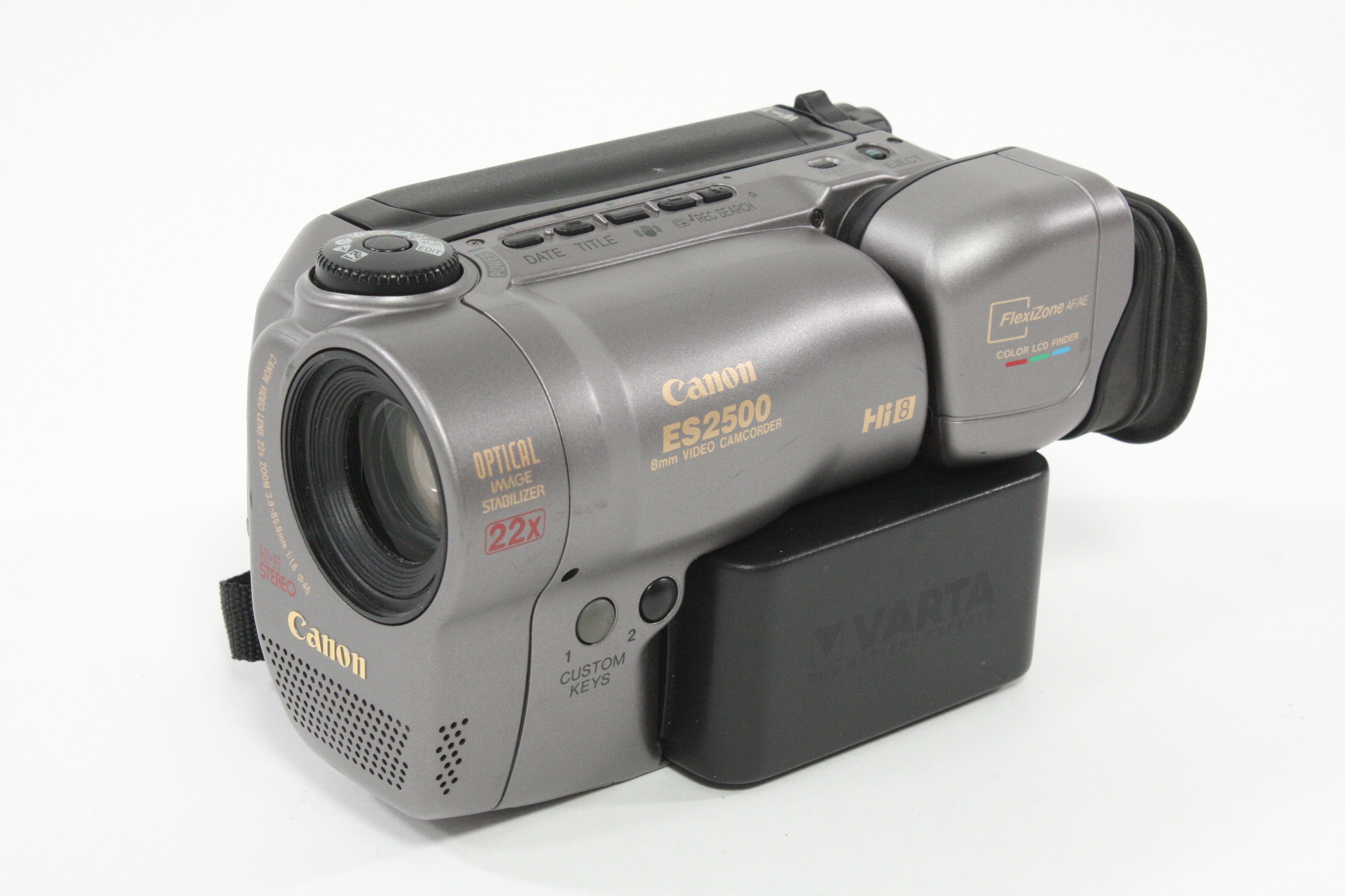 Canon ES2500A Hi 8 Camcorder