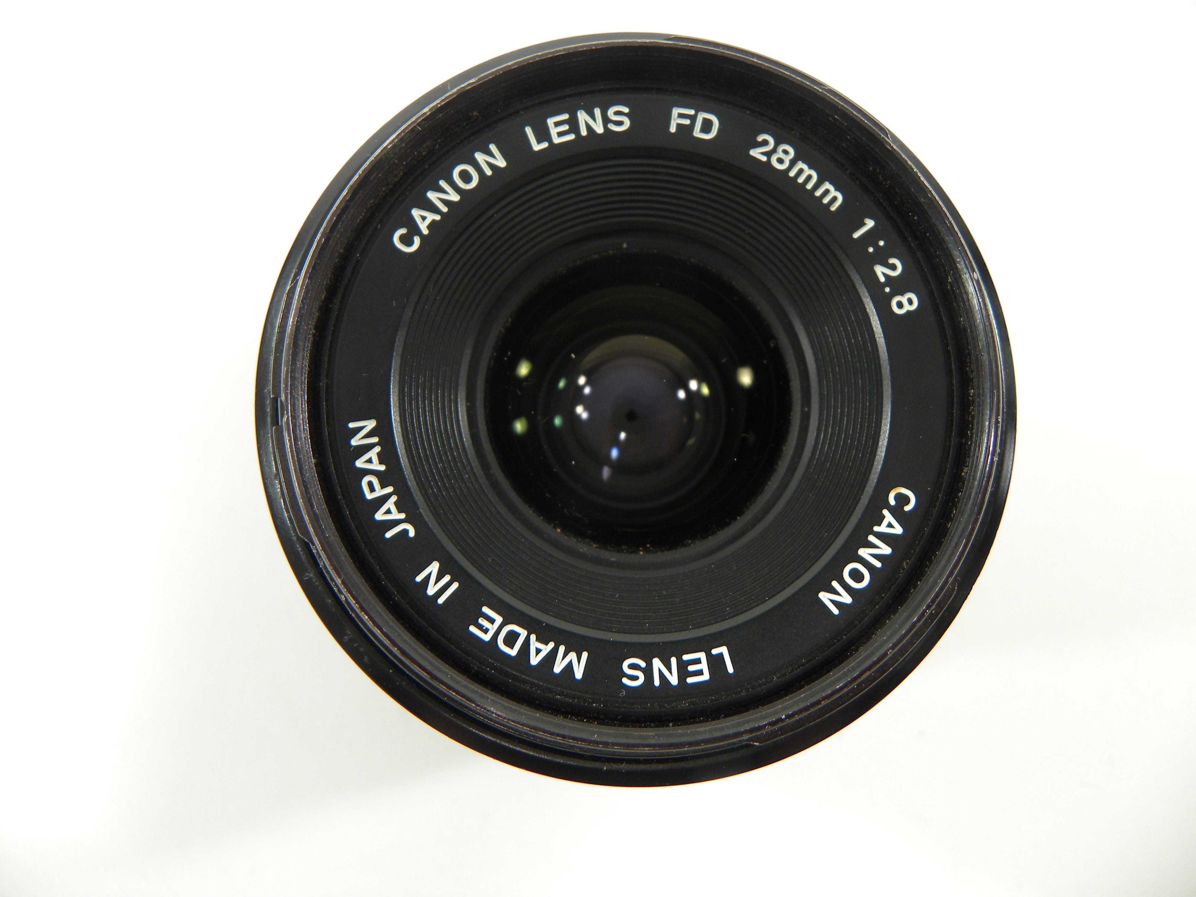 Canon FD 28mm f2.8