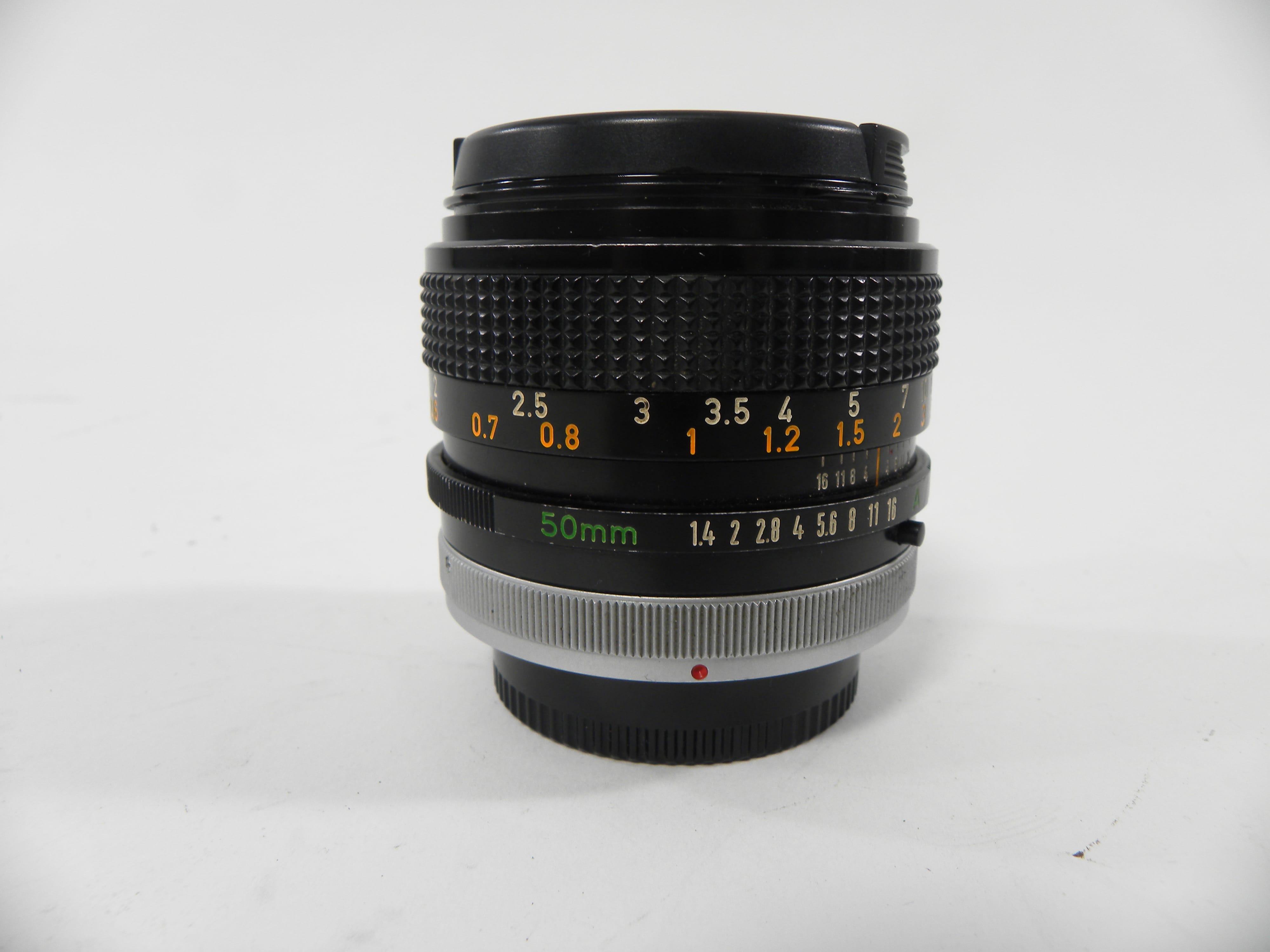 Canon FD 50mm f1.4 S.S.C. lens