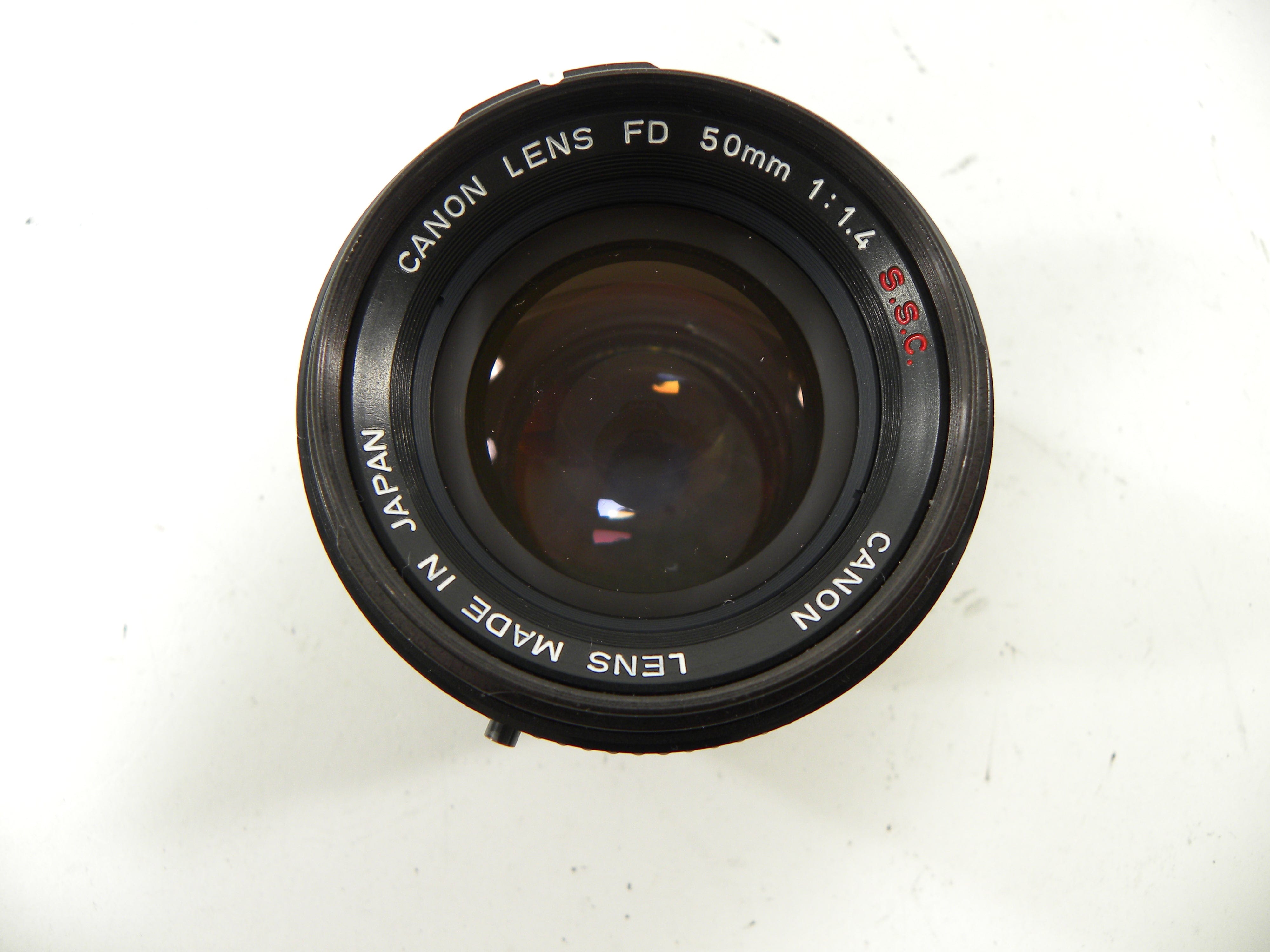 Canon FD 50mm f1.4 S.S.C.