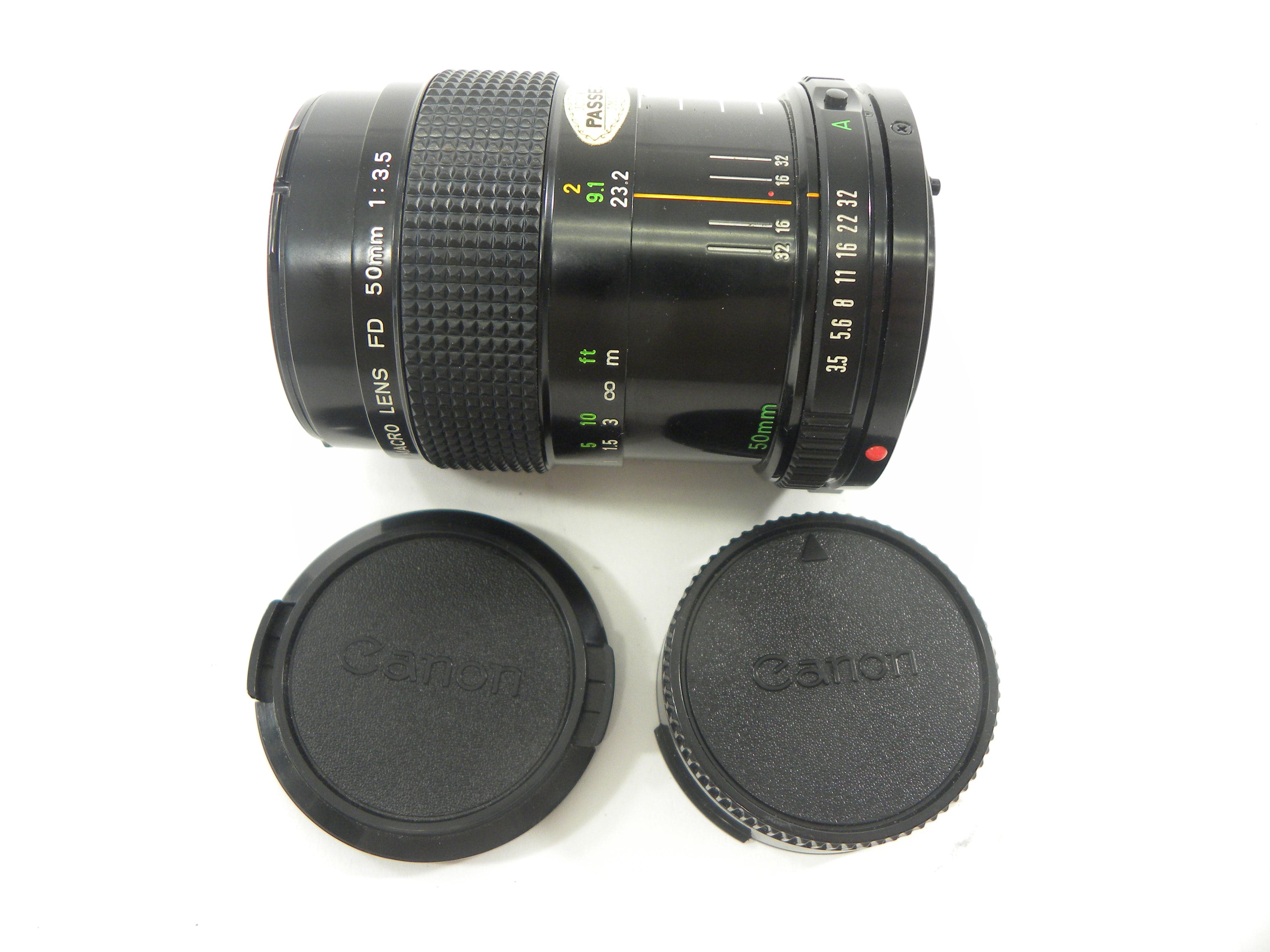 Canon FD 50mm f3.5