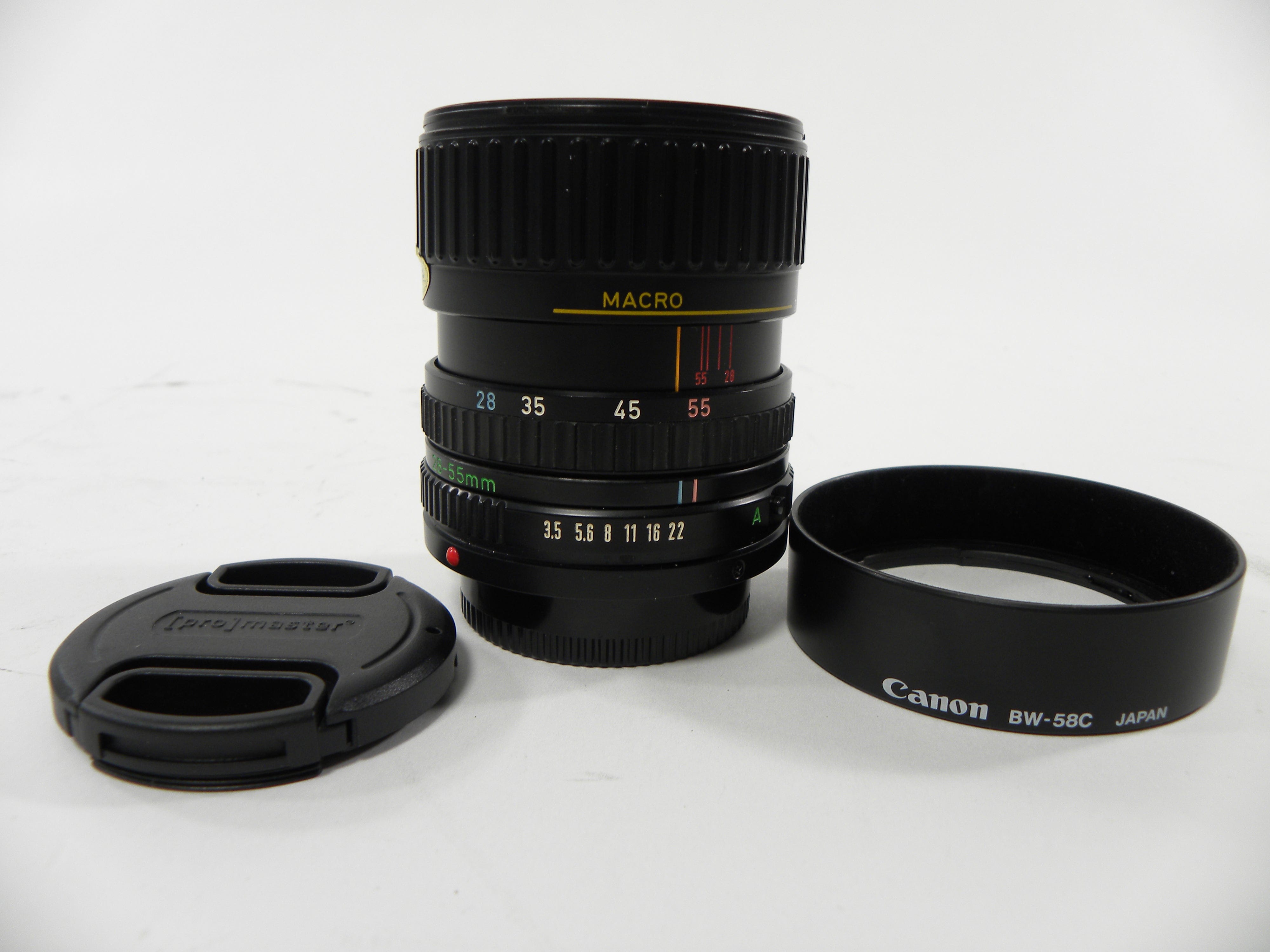 Canon FD Zoom 28-55mm f3.5-4.5