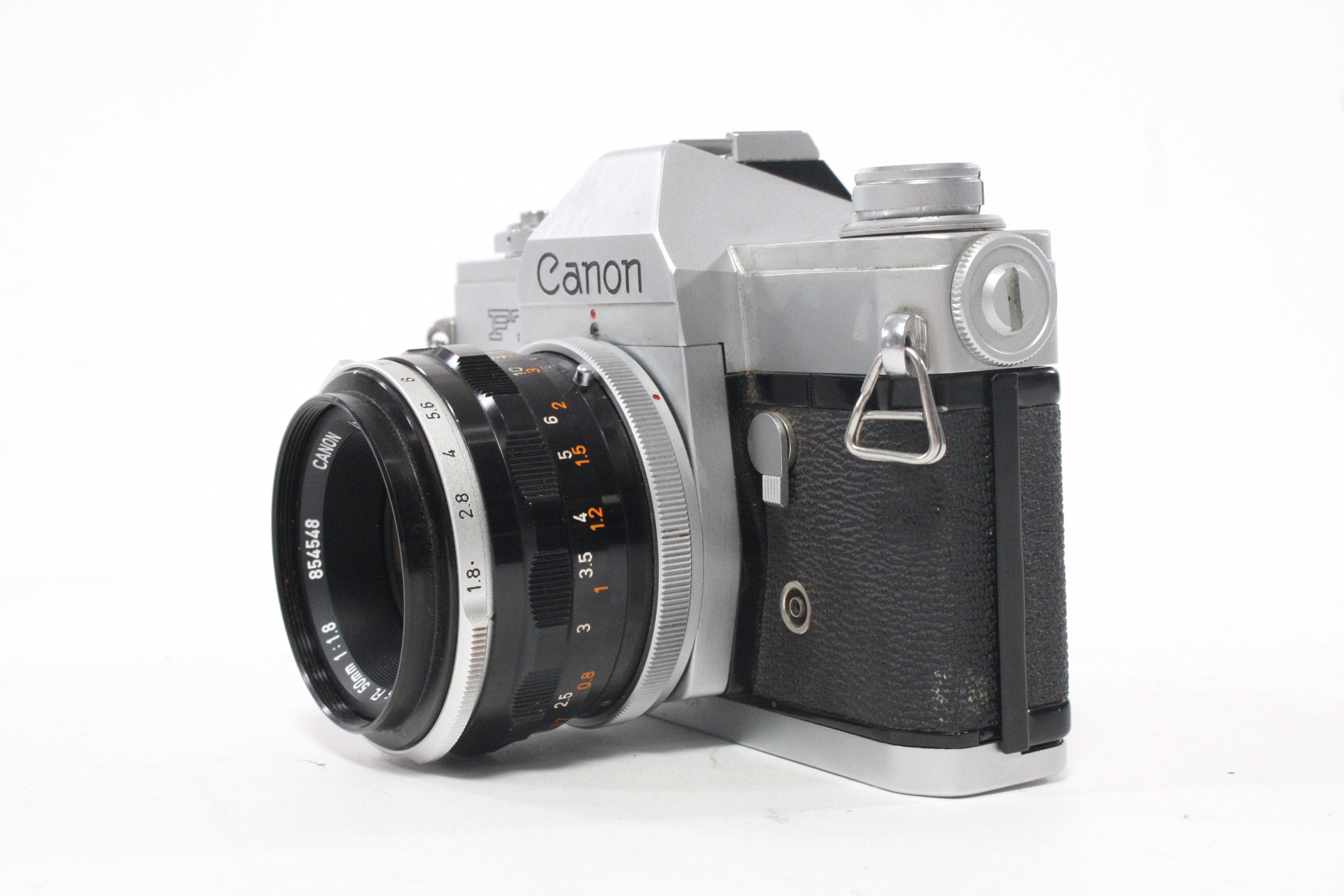Canon FT 35mm SLR Camera with 50mm f/1.8 FL Lens