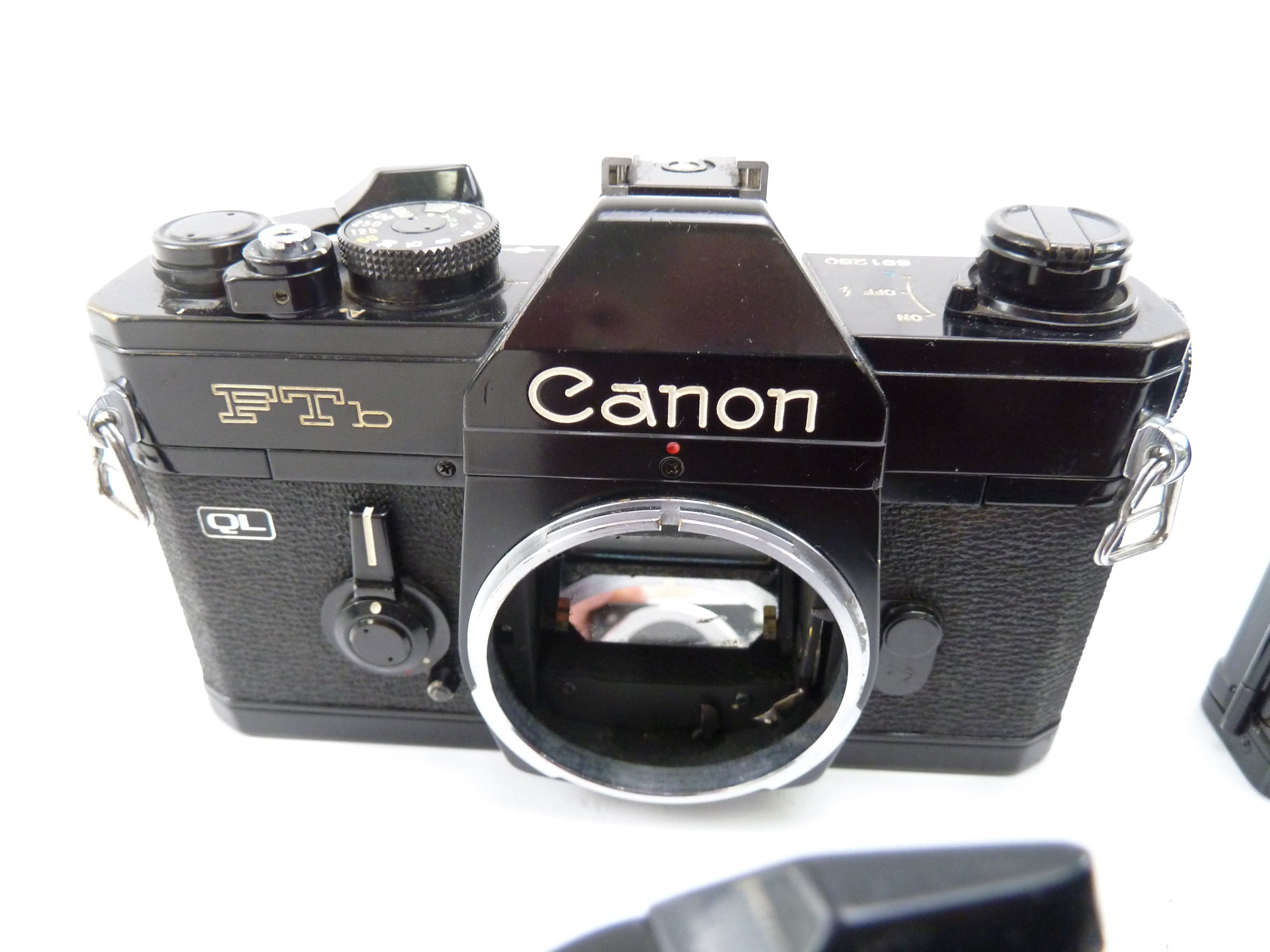 Canon FT Black Bodies, 4 of them, selling AS IS for PARTS ONLY
