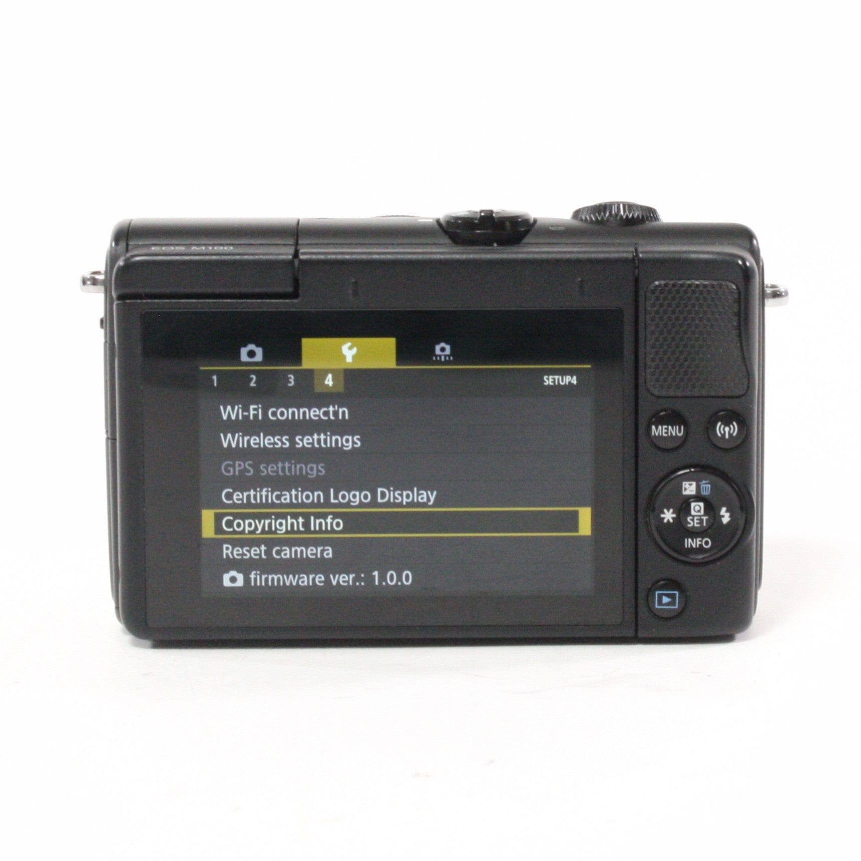 Canon M100 Mirrorless Digital Camera with 15-45mm f/3.5-6.3 Lens No Shutter Count