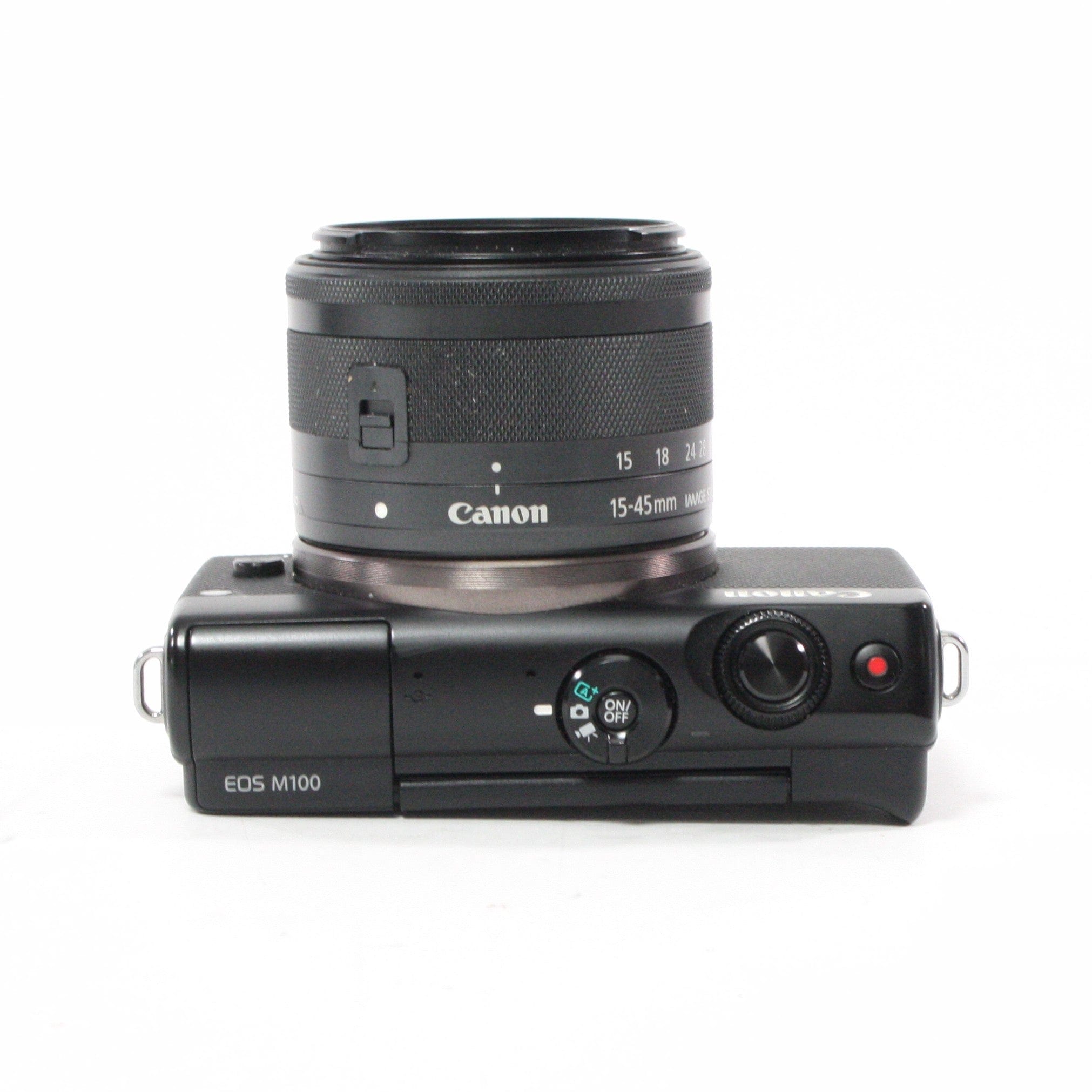 Canon M100 Mirrorless Digital Camera with 15-45mm f/3.5-6.3 Lens No Shutter Count