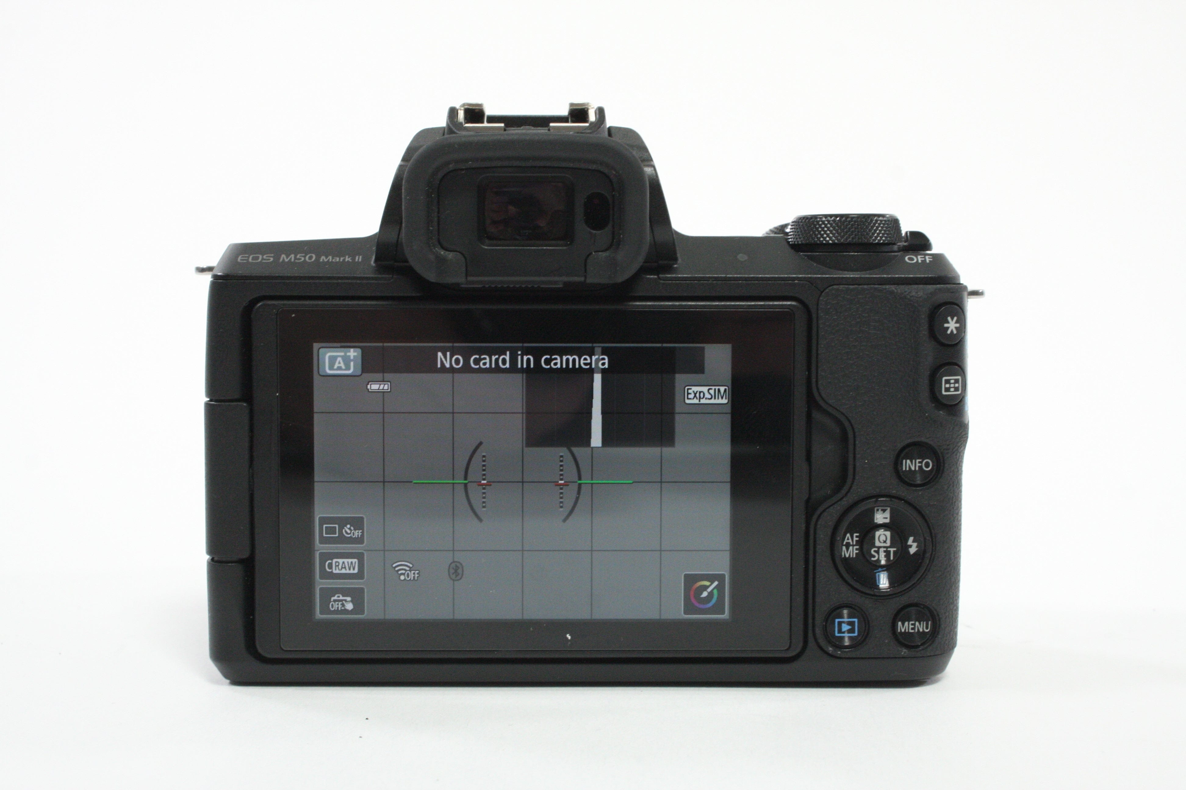 Canon M50 Mirrorless Digital Camera with 15-45mm f/3.5-6.3 IS STM Lens w/ Shutter Count