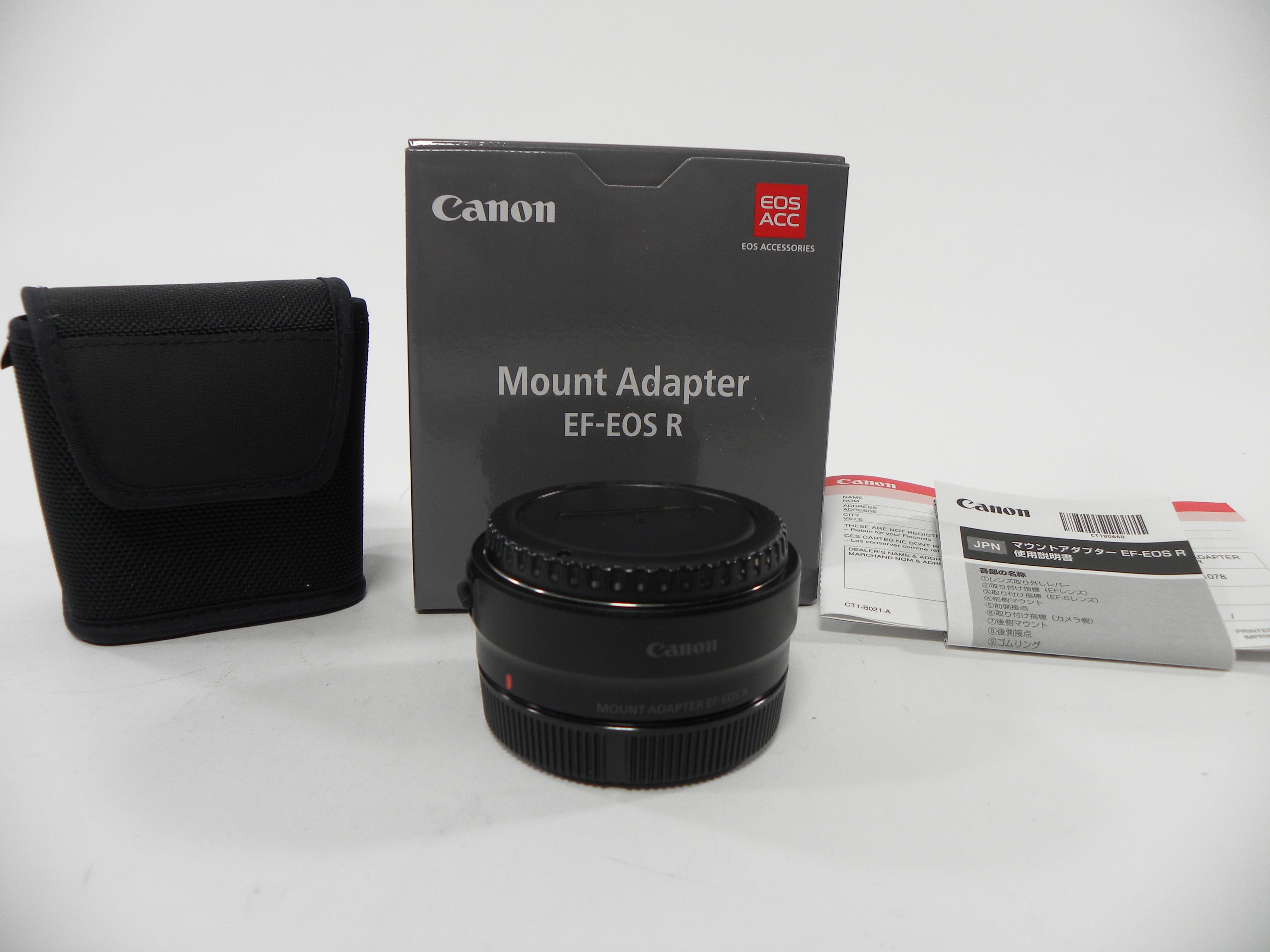 Canon Mount Adapter EF to EOS R