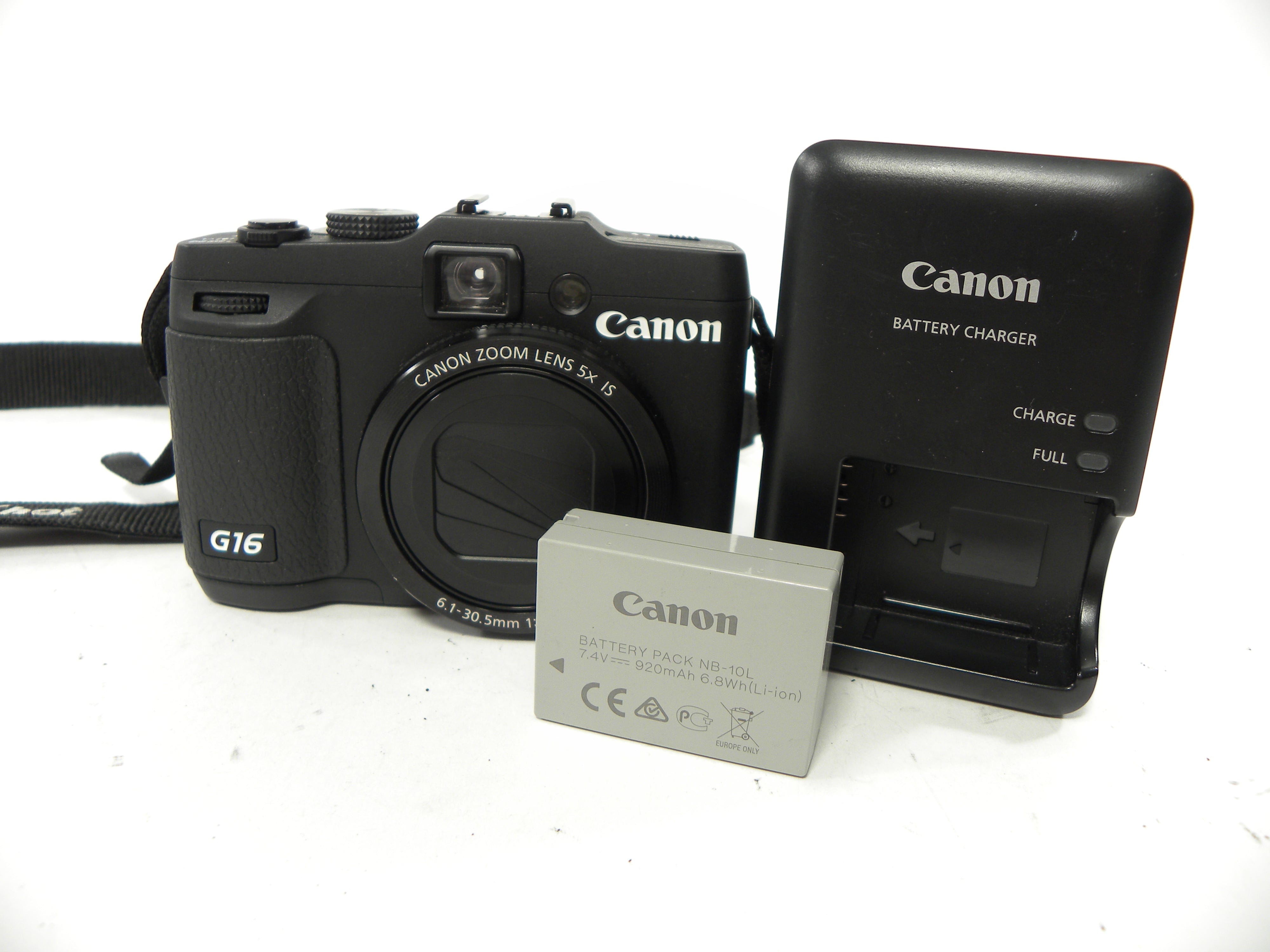 Canon Power Shot G16 12.1mp Digital Camera