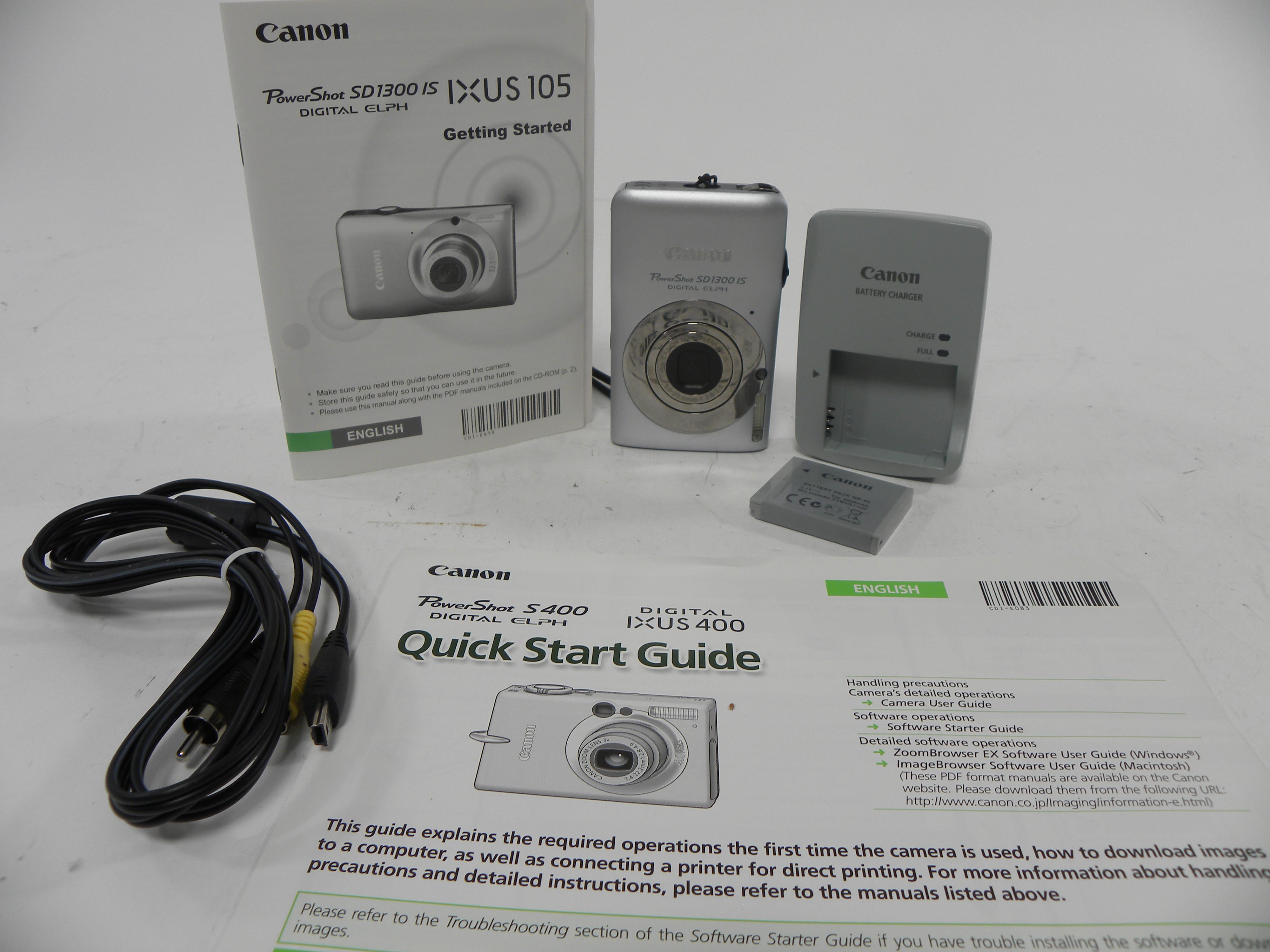 Canon Power Shot SD 1300 IS 12.1mp Digital Camea  AS IS