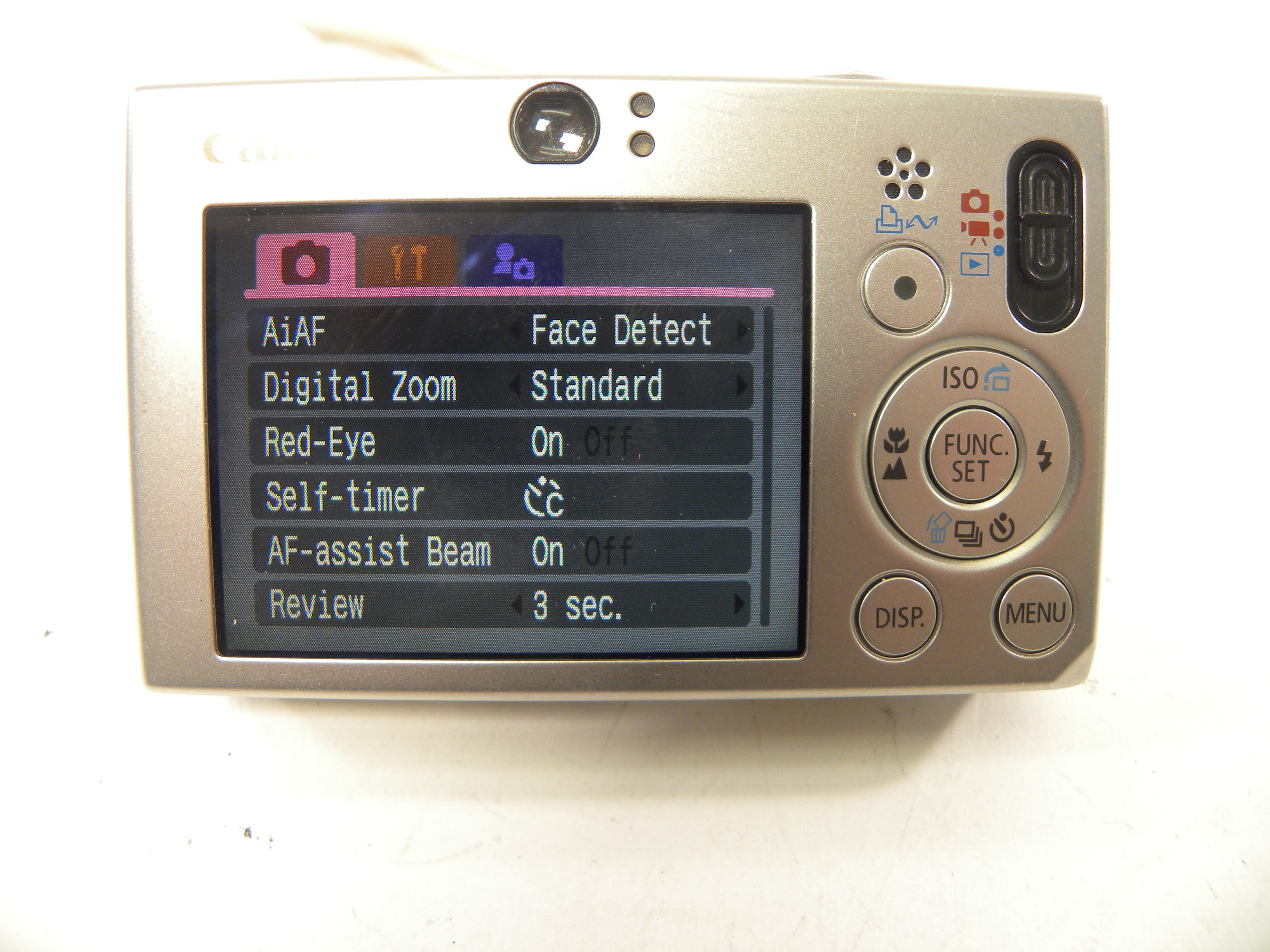 Canon Power Shot SD1000 7.1mp Digital Elph